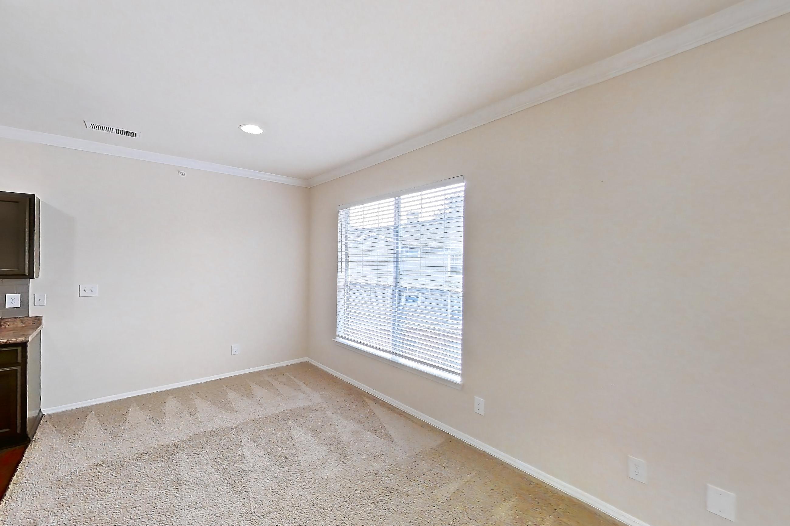 Living space in Apartment 1832 at Marquis of Carmel Valley, 1D floor plan