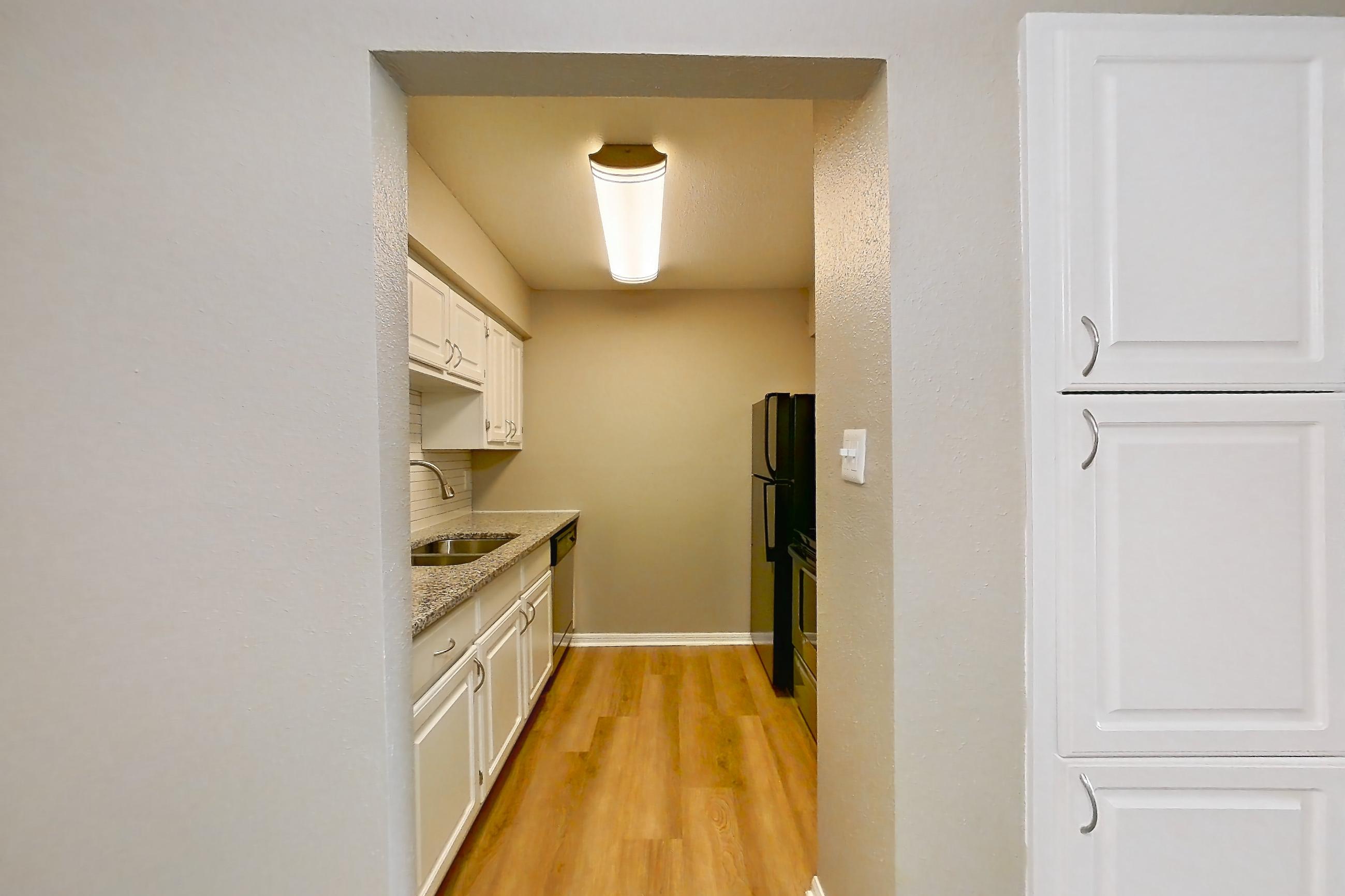 Dining room in Apartment f224 at Austin Midtown, 1A floor plan