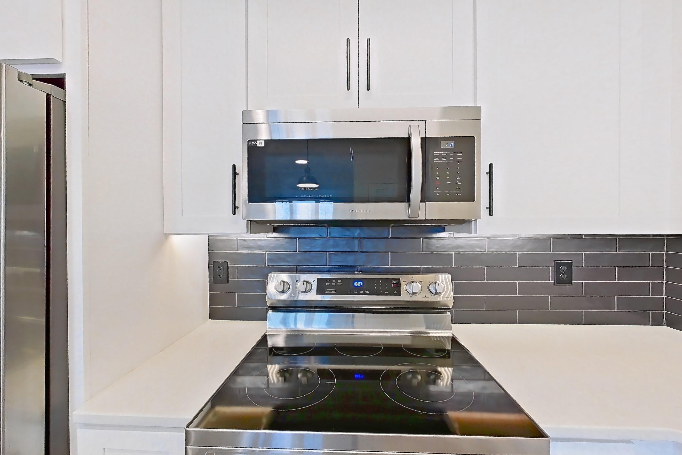 Kitchen in Apartment 1403 at Cortland at Armour Yards, B6R - The Beltline floor plan