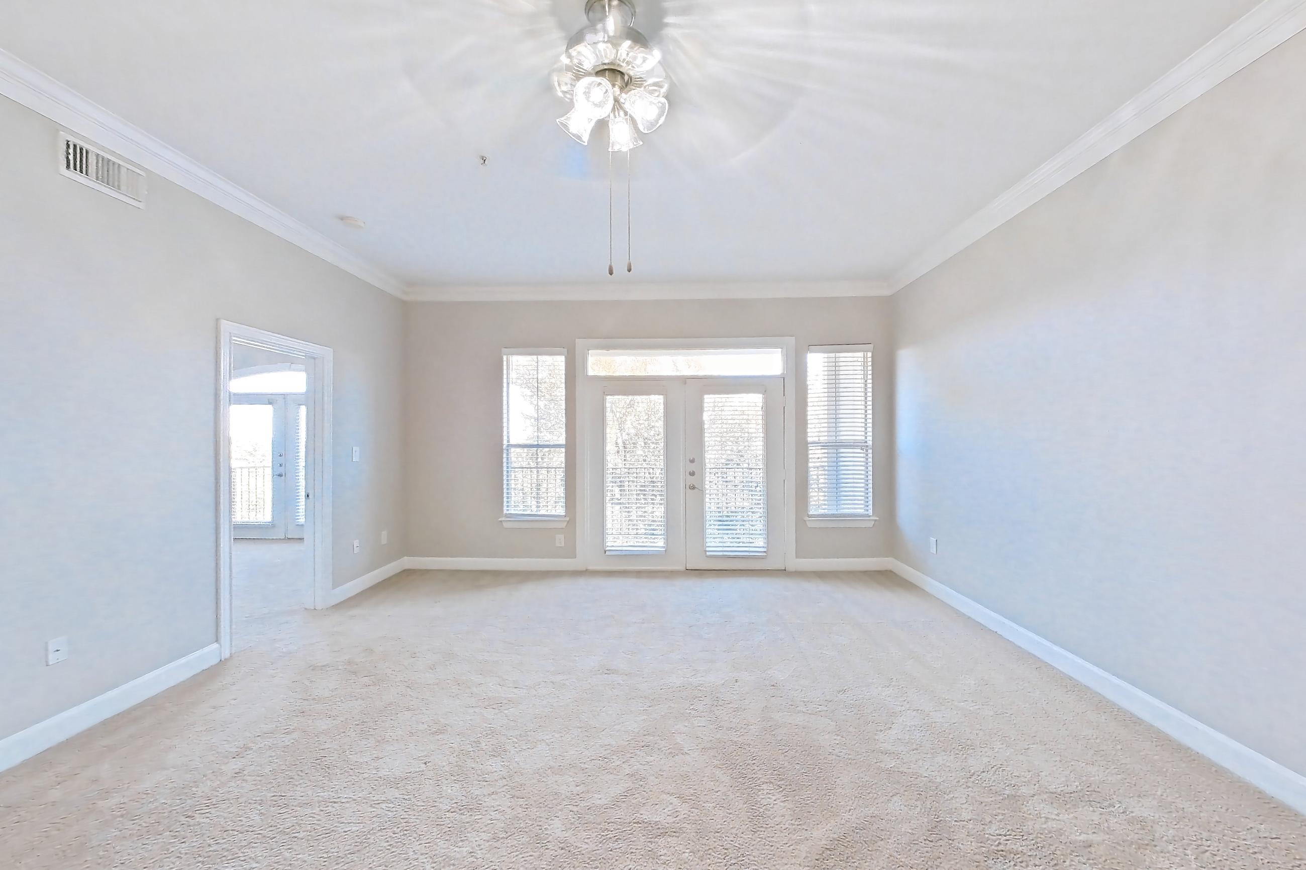LIVING SPACE (representative of this floor plan)