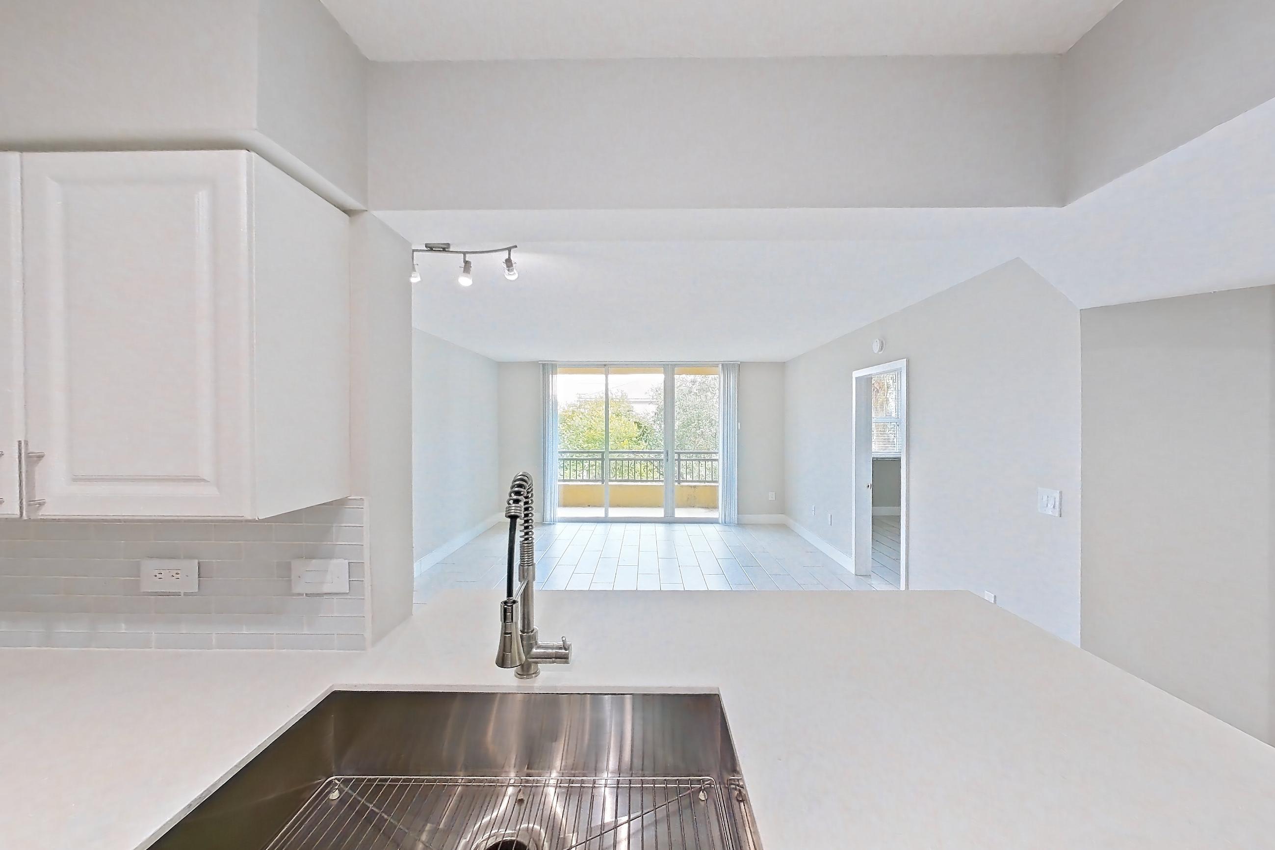Kitchen in Apartment 0455 at Sunrise Harbor, 1/1 AZORES floor plan