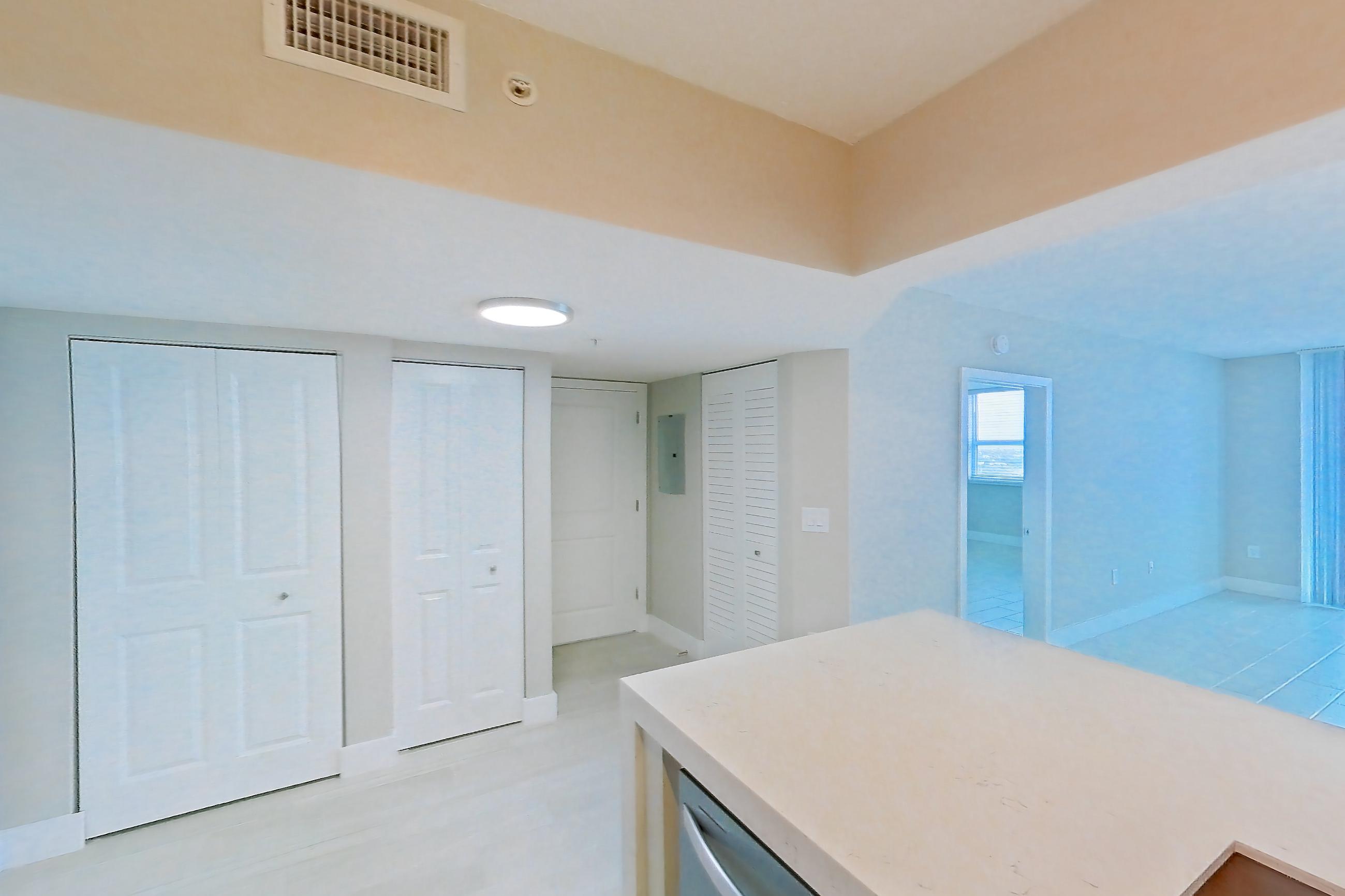 Kitchen in Apartment 1153 at Sunrise Harbor, 1/1 ANTIBES floor plan