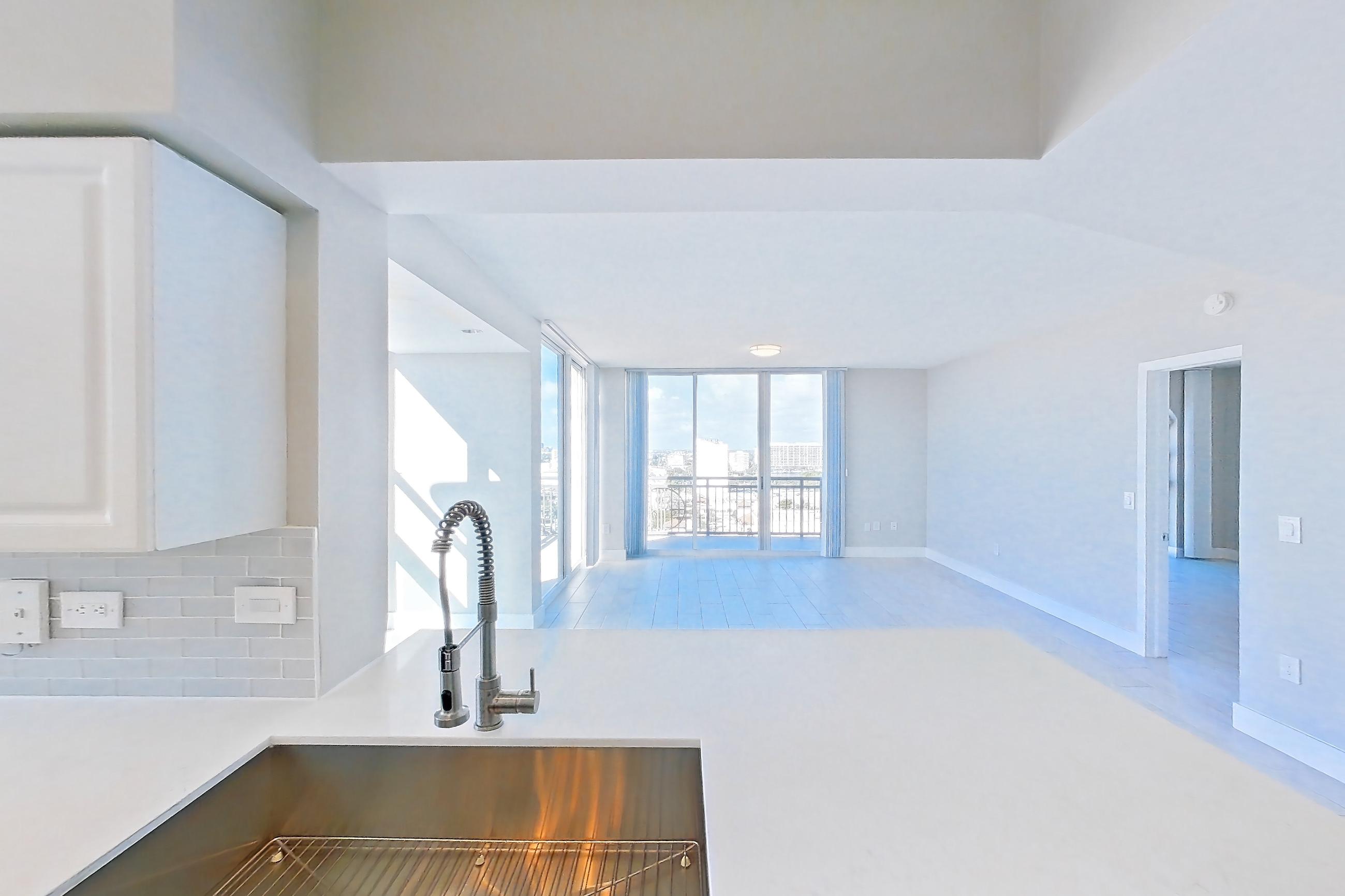 Kitchen in Apartment 1601 at Sunrise Harbor, 2/2 GIBRALTAR floor plan