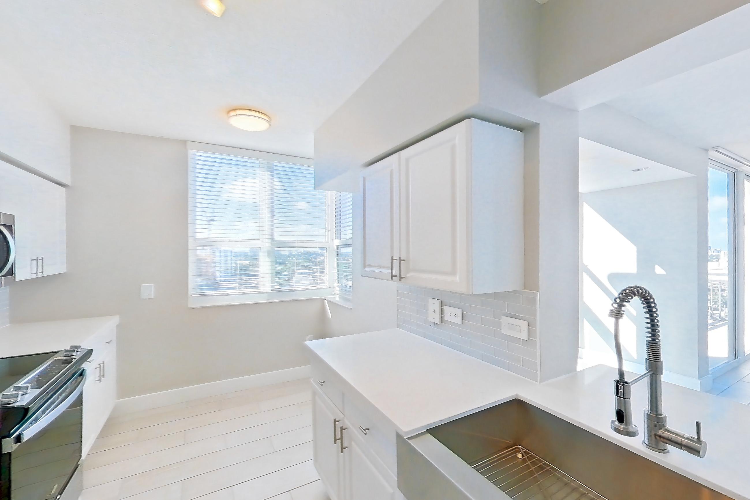 Kitchen in Apartment 1601 at Sunrise Harbor, 2/2 GIBRALTAR floor plan