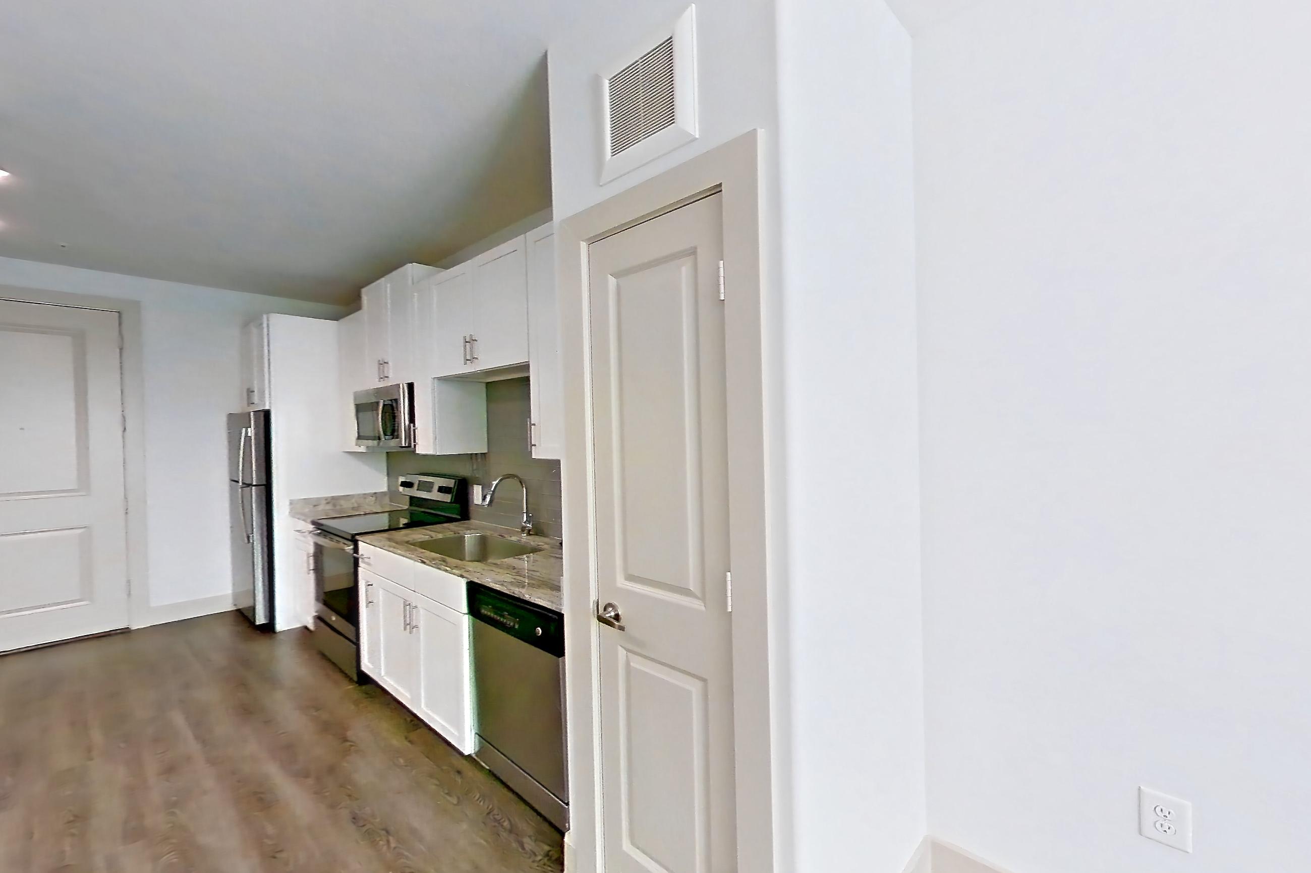 Living room in Apartment 1287 at Cortland at Phipps Plaza, A1 - Argonne floor plan