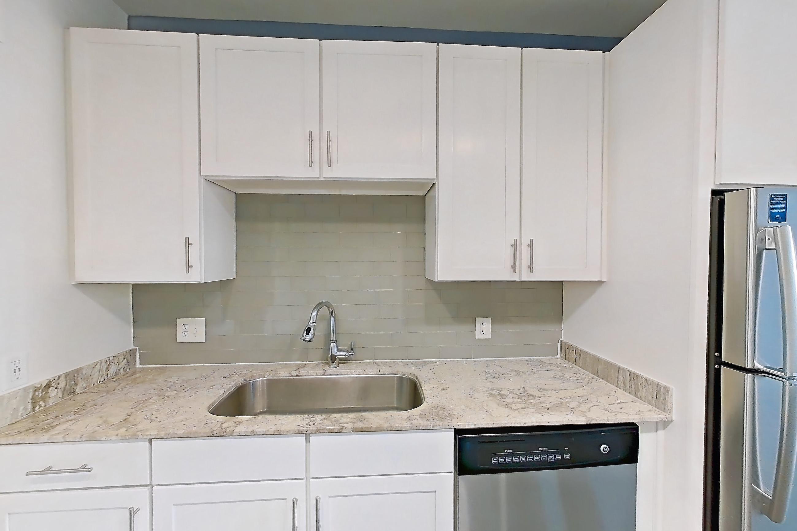 Kitchen in Apartment 1480 at Cortland at Phipps Plaza, A9 - Garden Hills floor plan