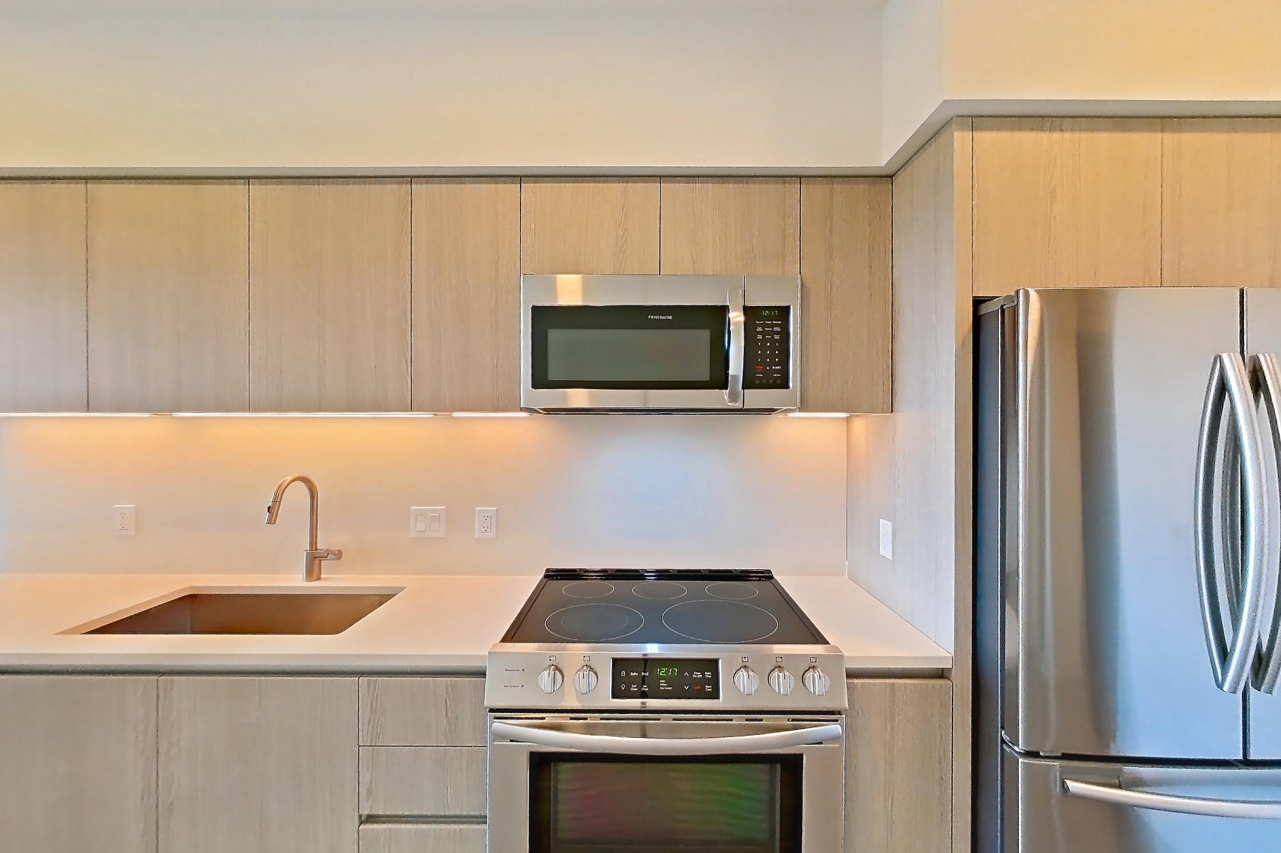 Kitchen, Apartment A0450 at The Gantry
