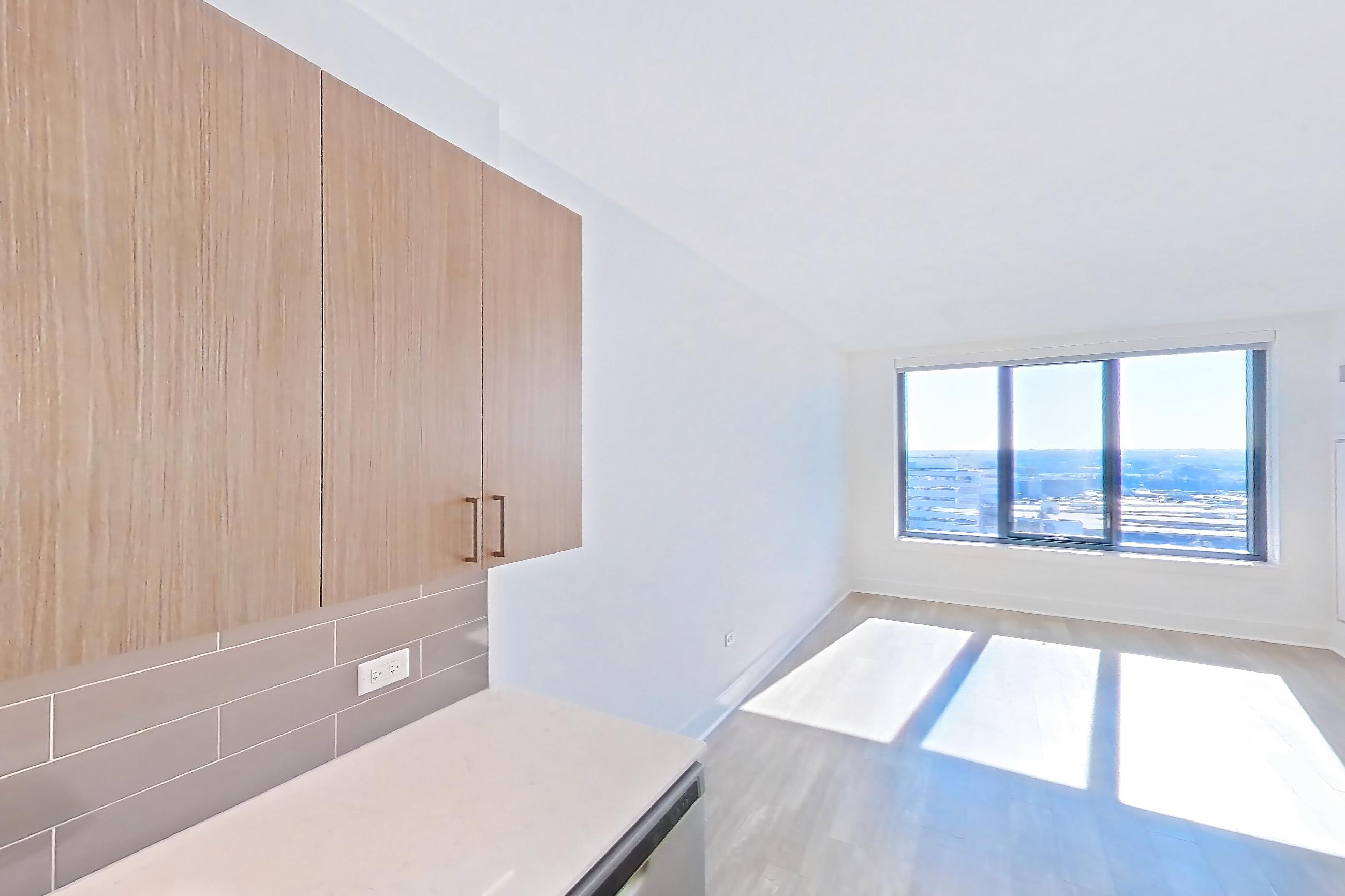 Kitchen in Apartment 1216 at One Oak Brook Commons, A1.2 floor plan