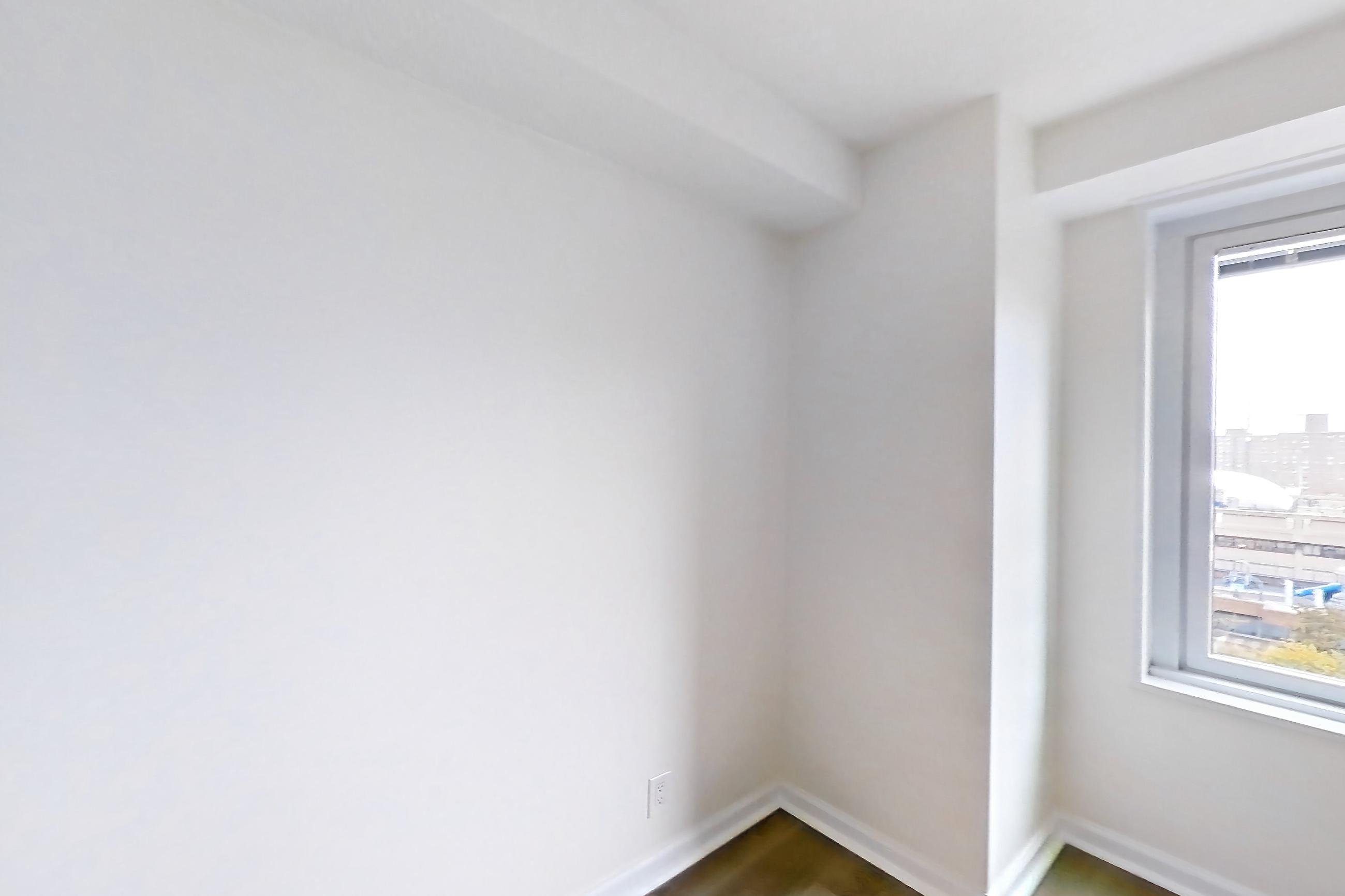 Living room in Apartment 30-08b at Waterside Plaza, 1H floor plan