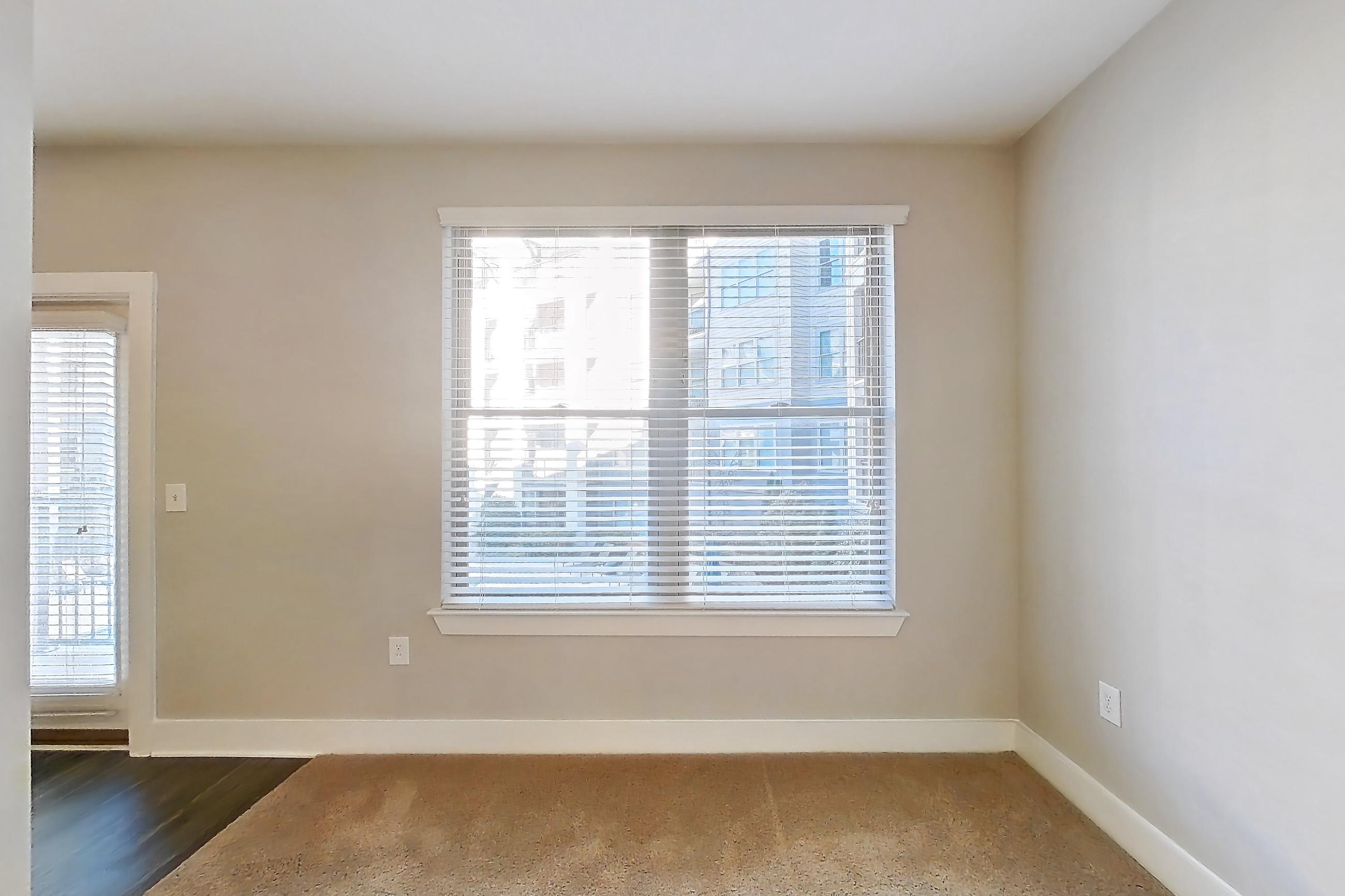Living space, Apartment 1278 at Cortland at the Hill