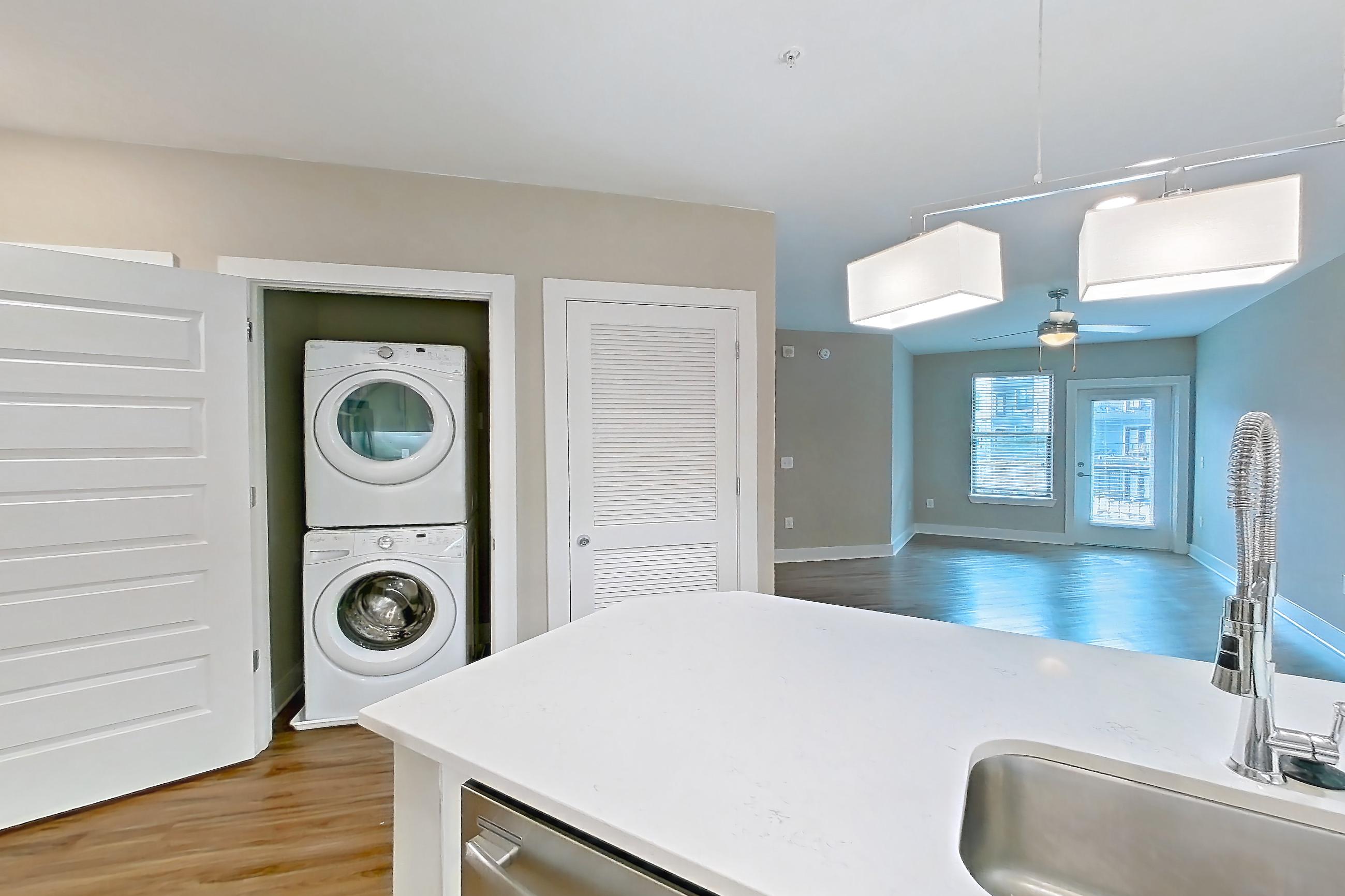 Kitchen in Apartment 410 at Cortland at the Battery, A15-The RBI-2nd Base floor plan