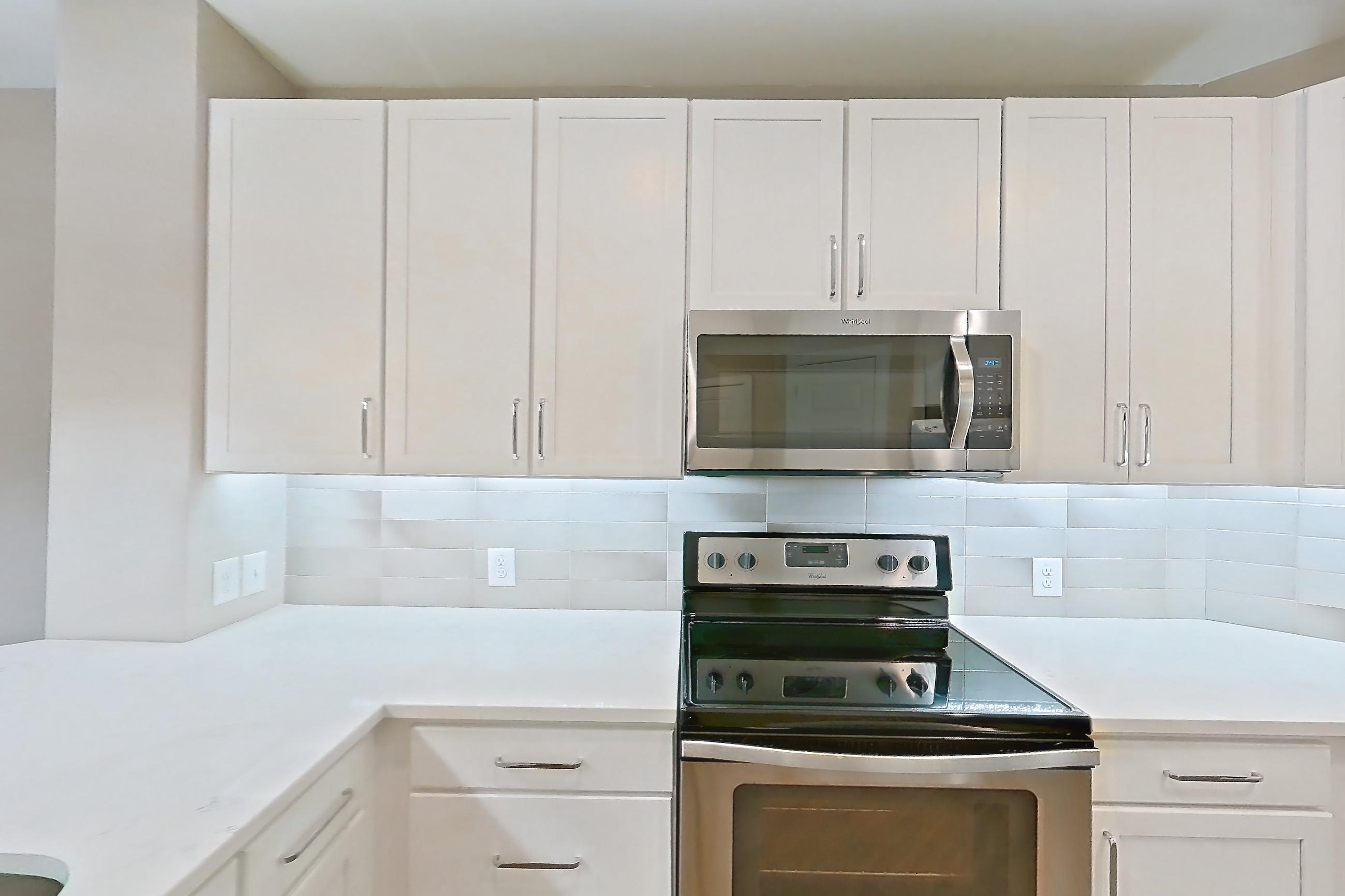 Kitchen in Apartment 410 at Cortland at the Battery, A15-The RBI-2nd Base floor plan
