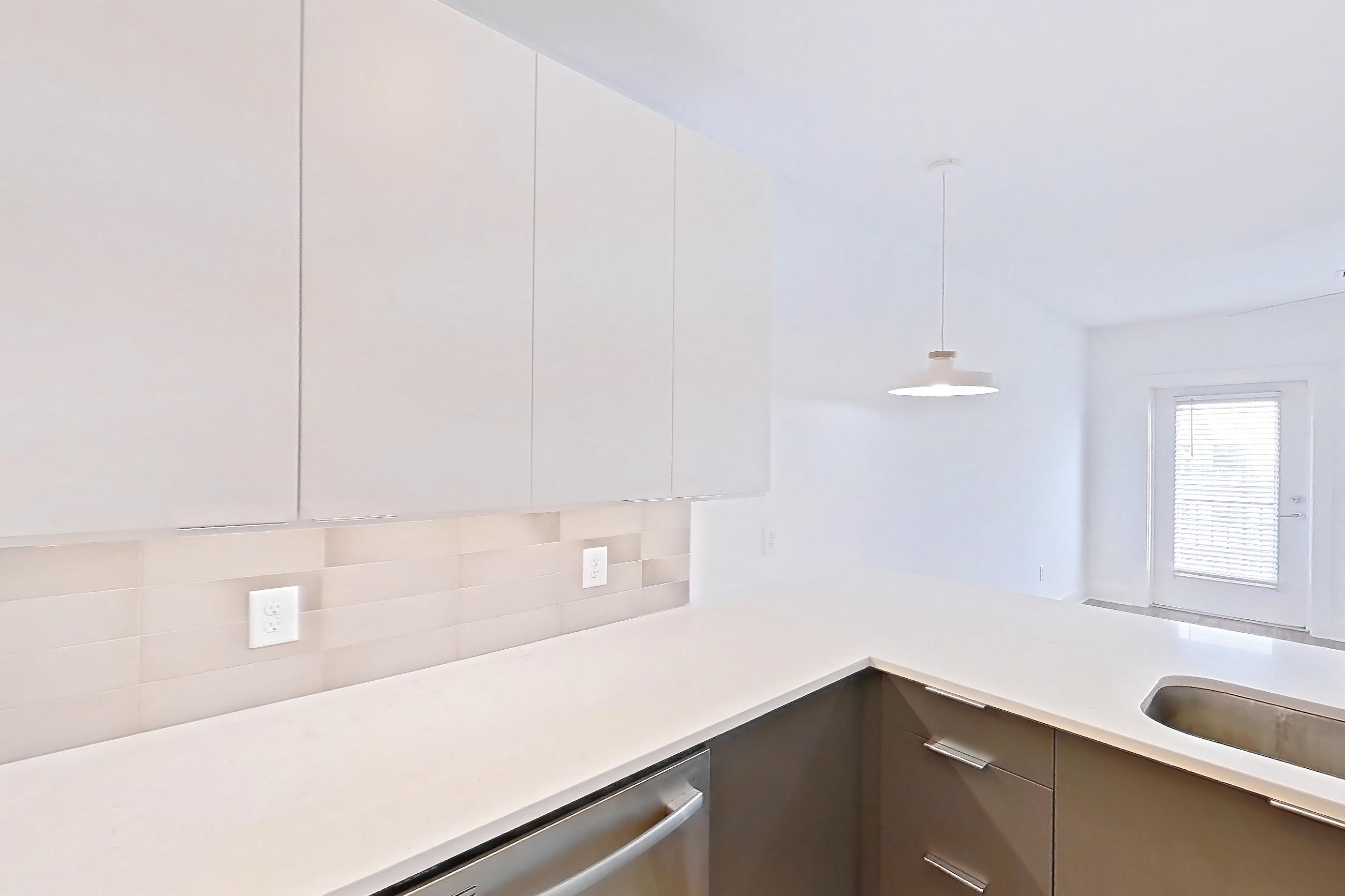Kitchen in Apartment 628 at Cortland at the Battery, A3 - The East - 1st Base floor plan