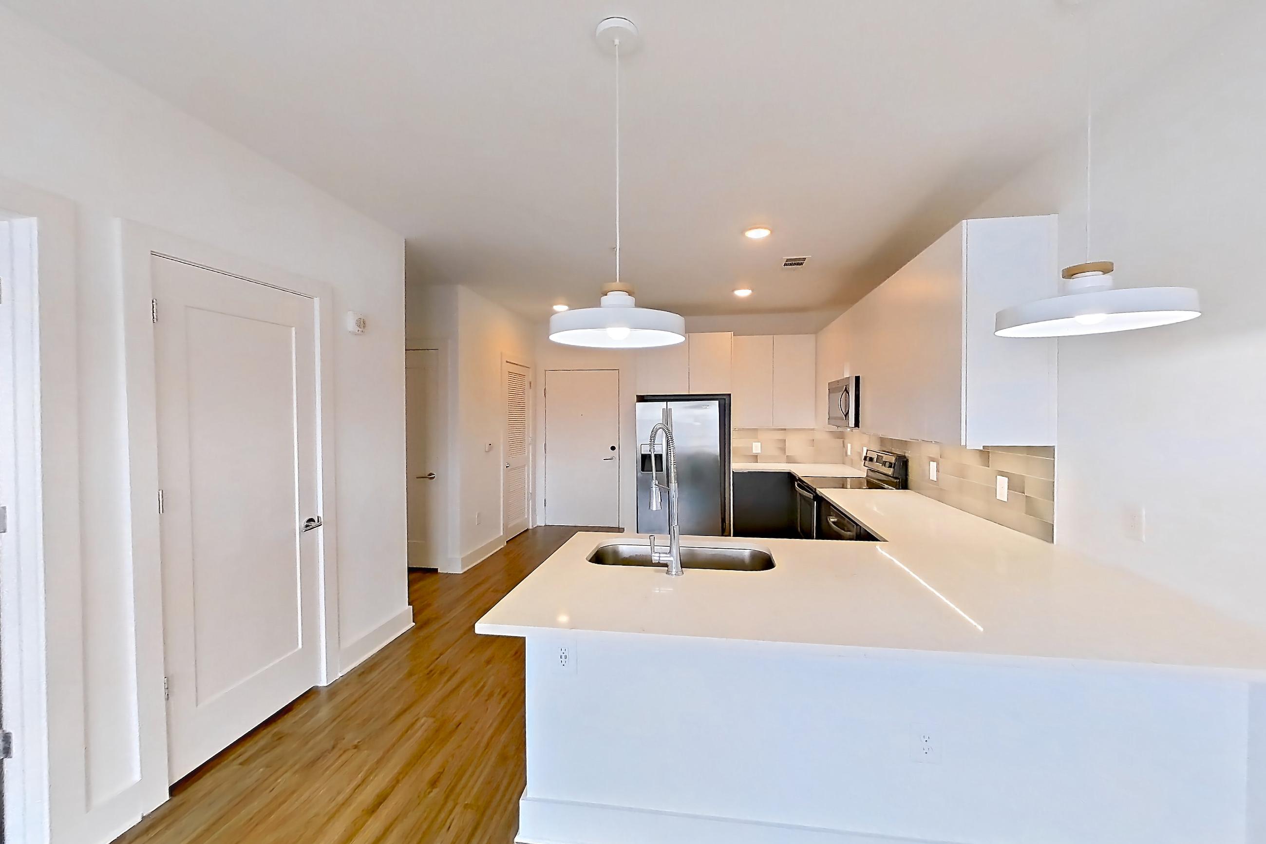 Living room in Apartment 628 at Cortland at the Battery, A3 - The East - 1st Base floor plan