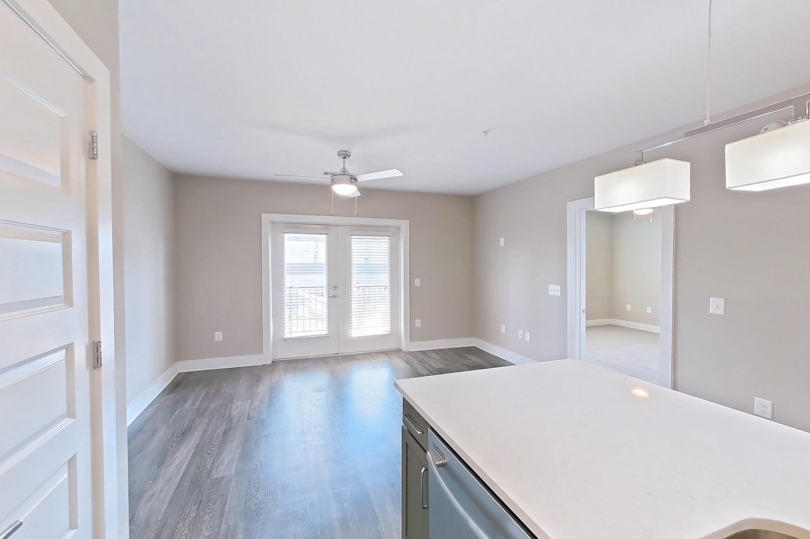 Kitchen in Apartment 433 at Cortland at the Battery, A7 - The Show - 2nd Base floor plan