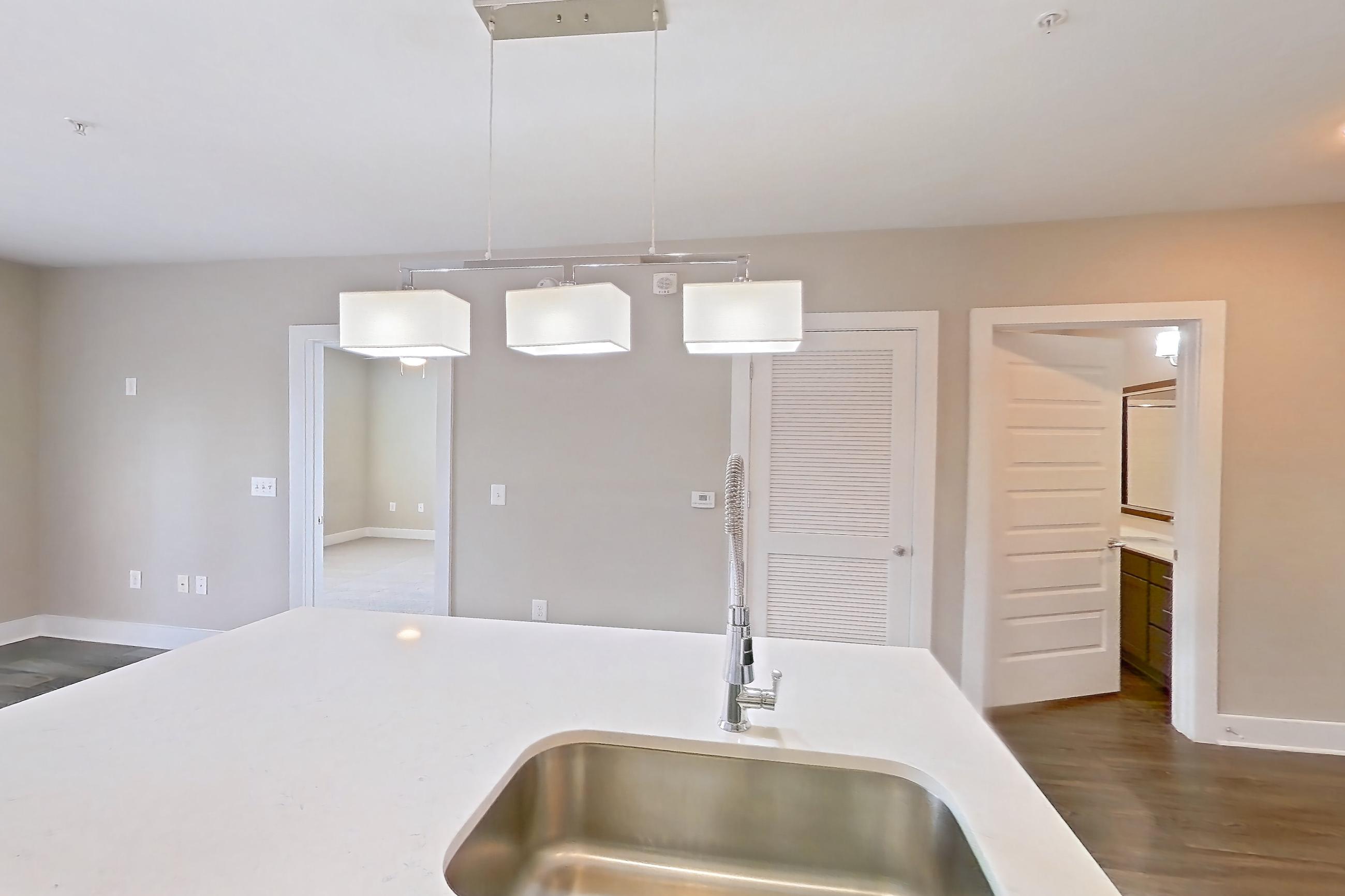 Kitchen in Apartment 433 at Cortland at the Battery, A7 - The Show - 2nd Base floor plan
