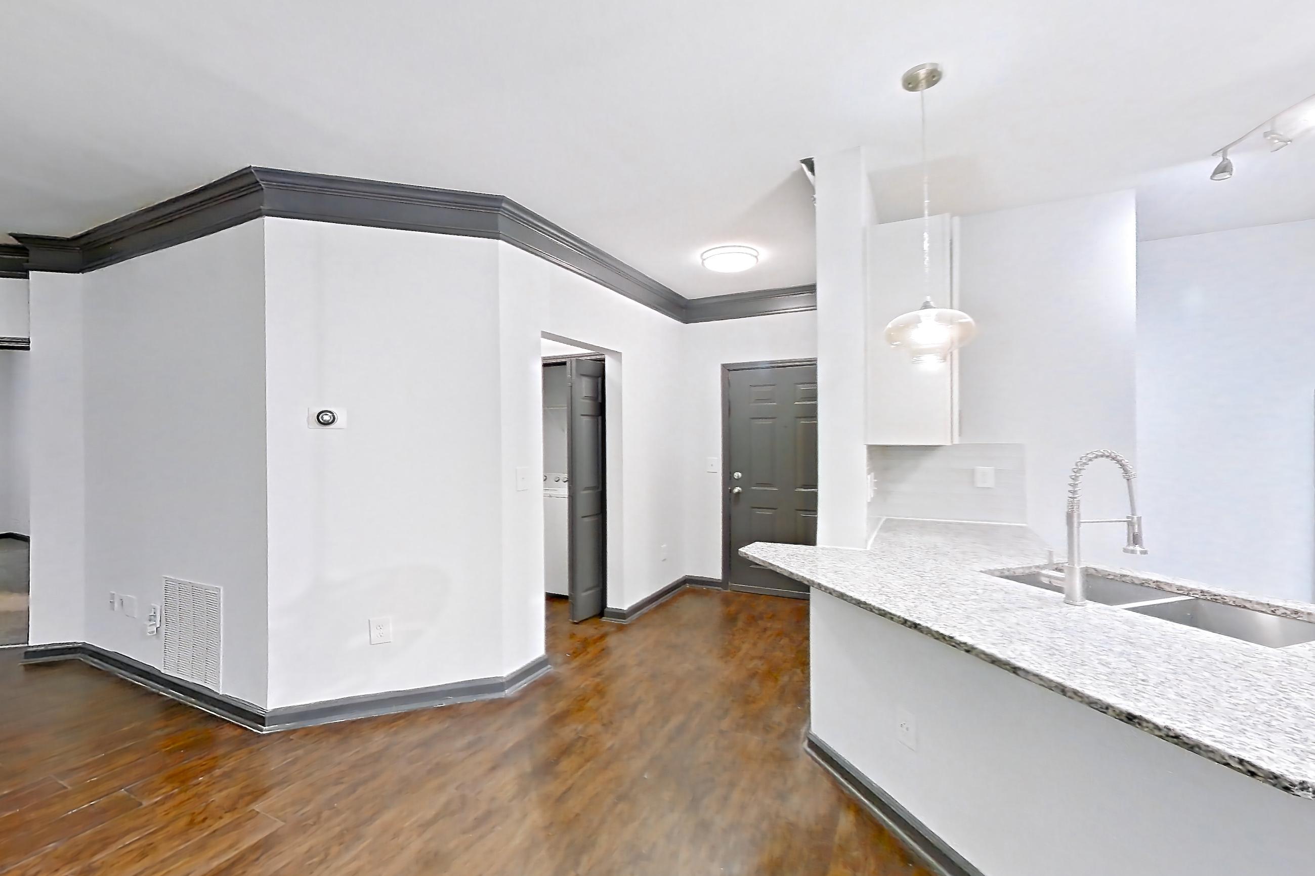 Dining room in Apartment 2113 at Cortland Duluth, B6R - Opera E floor plan
