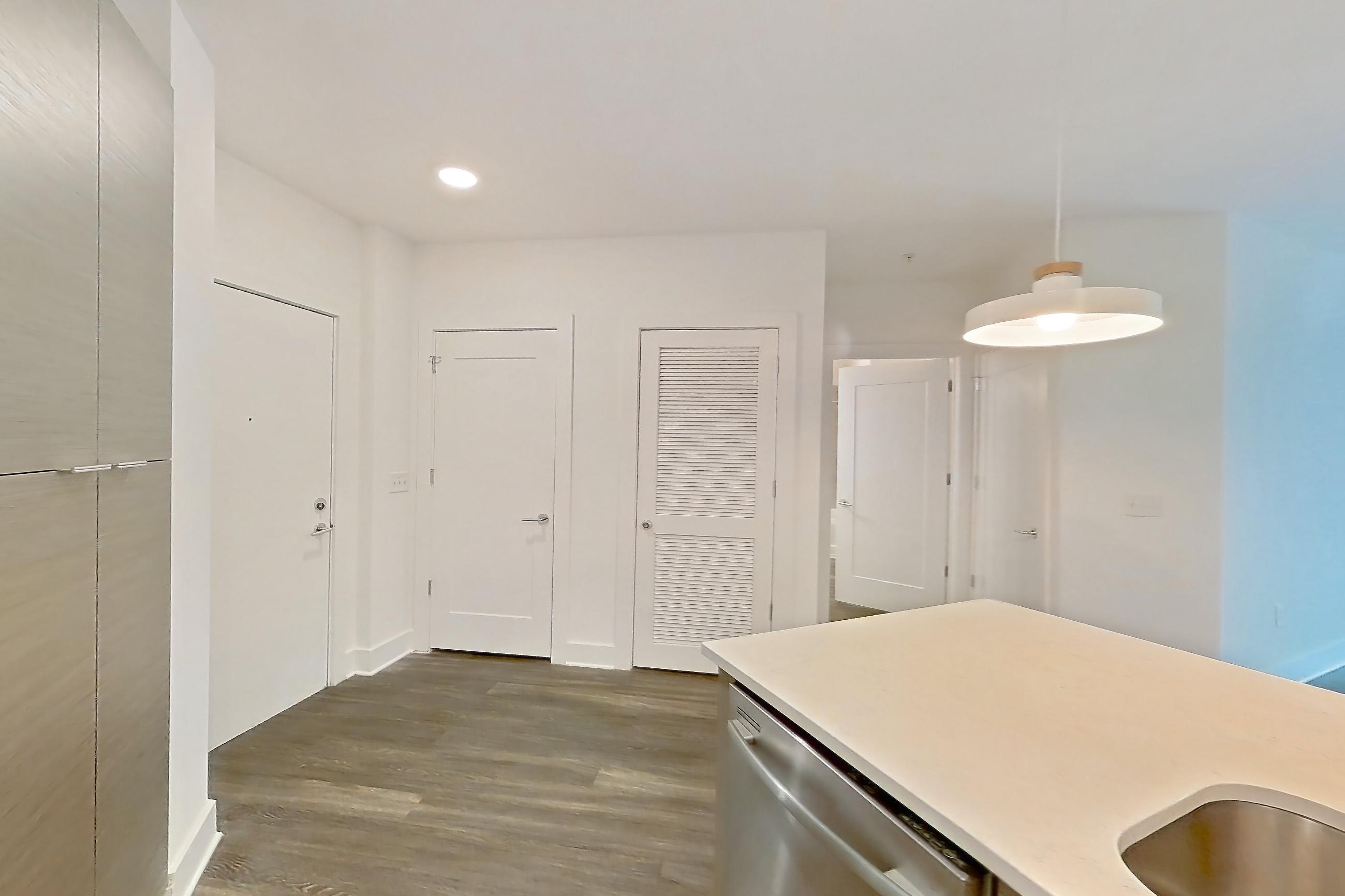 Kitchen in Apartment 404 at Cortland at the Battery, B11-The Cooperstown-1st Base floor plan