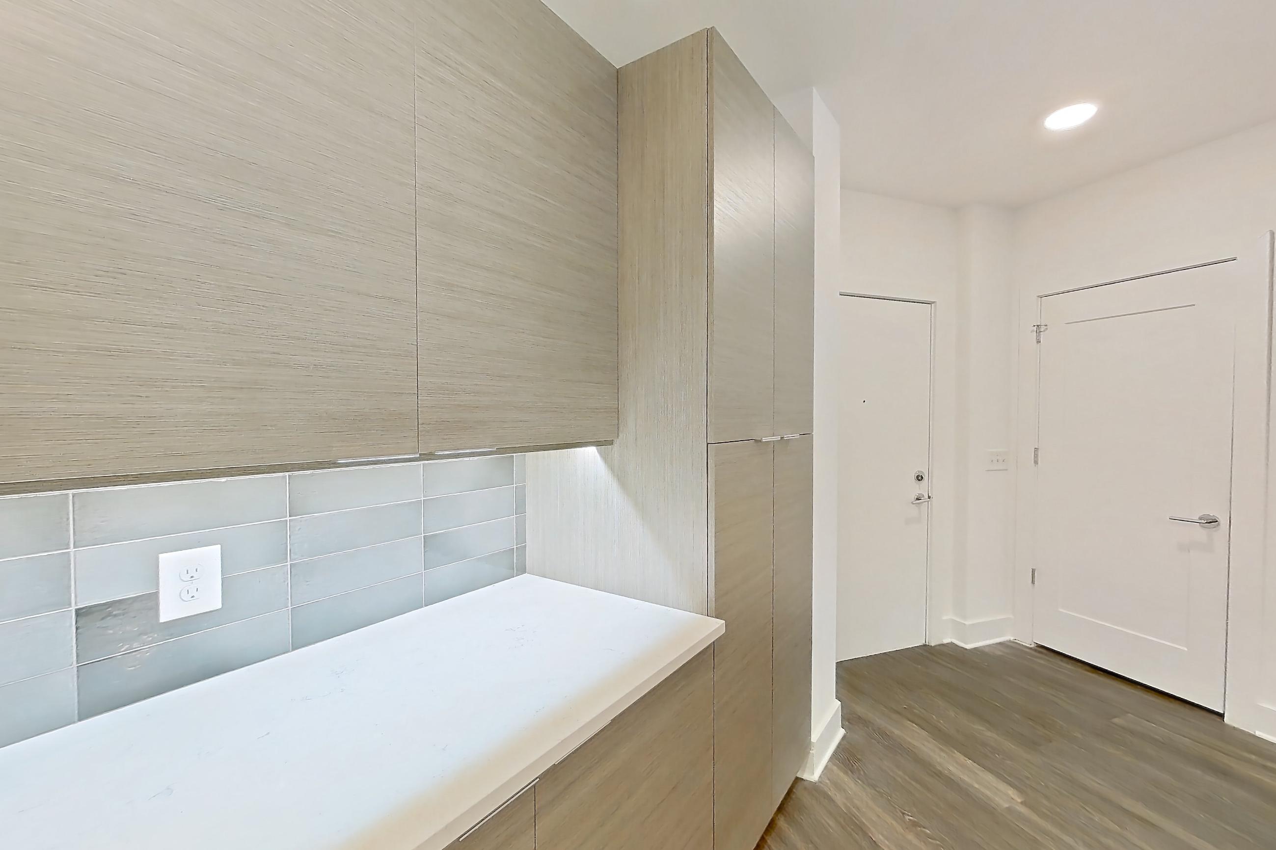 Kitchen in Apartment 404 at Cortland at the Battery, B11-The Cooperstown-1st Base floor plan