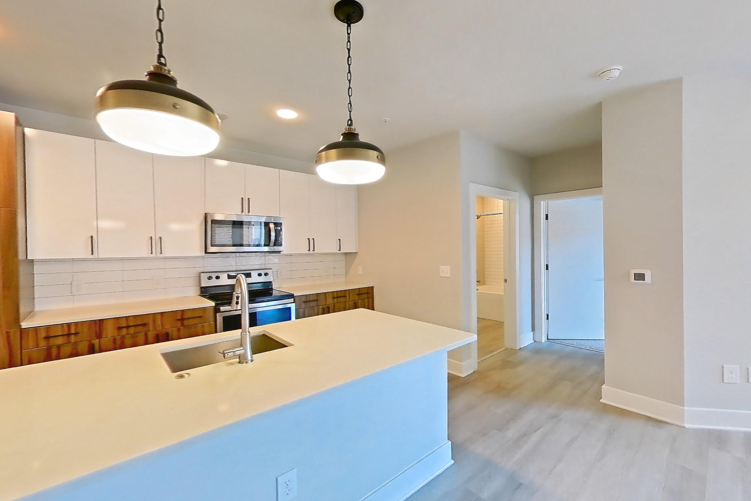 Living space, Apartment 449 at Cortland Oleander