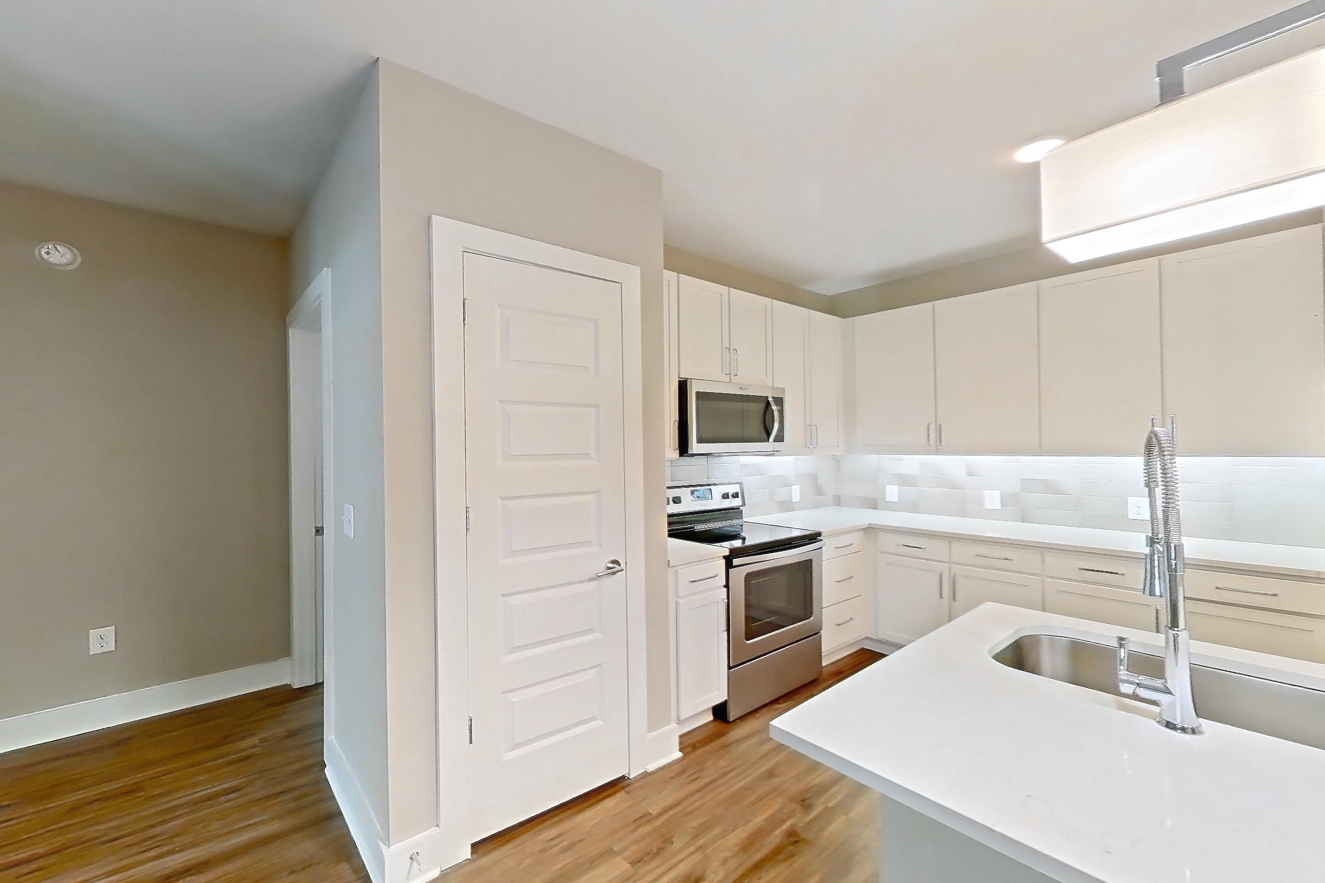 Dining room in Apartment 307 at Cortland at the Battery, B16-The Milwaukee-2nd Base floor plan
