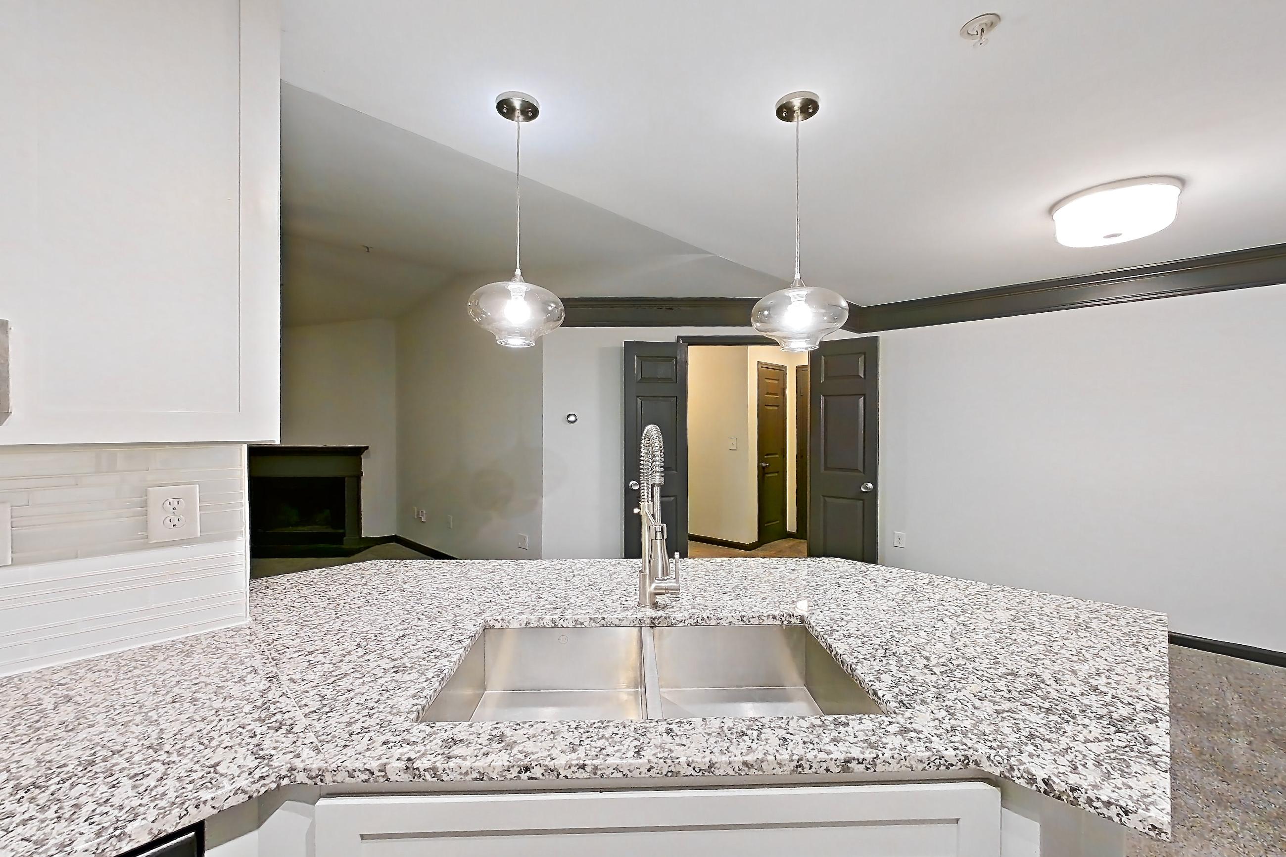 Kitchen in Apartment 2326 at Cortland Duluth, A4R - National E floor plan
