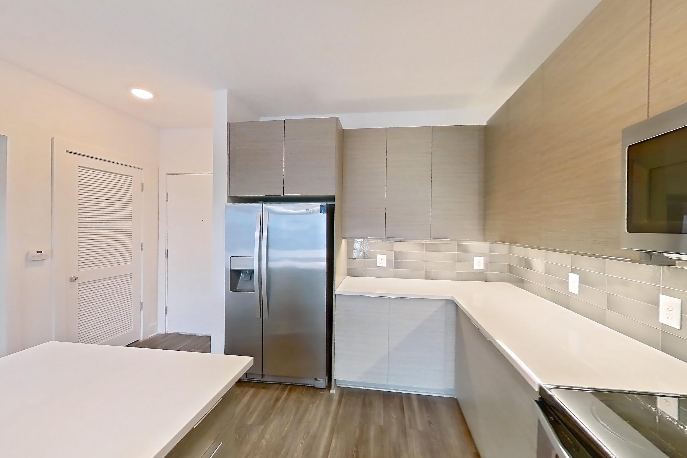 Kitchen in Apartment 527 at Cortland at the Battery, B1 - The Rookie - 1st Base floor plan