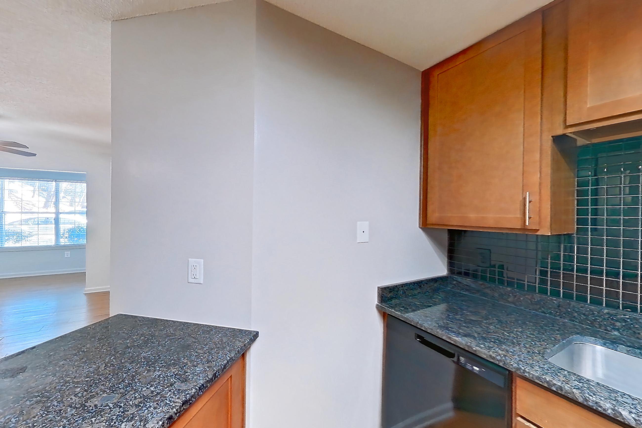 Kitchen in Apartment 8103 at Cortland 3131, A3R - Oakdale floor plan