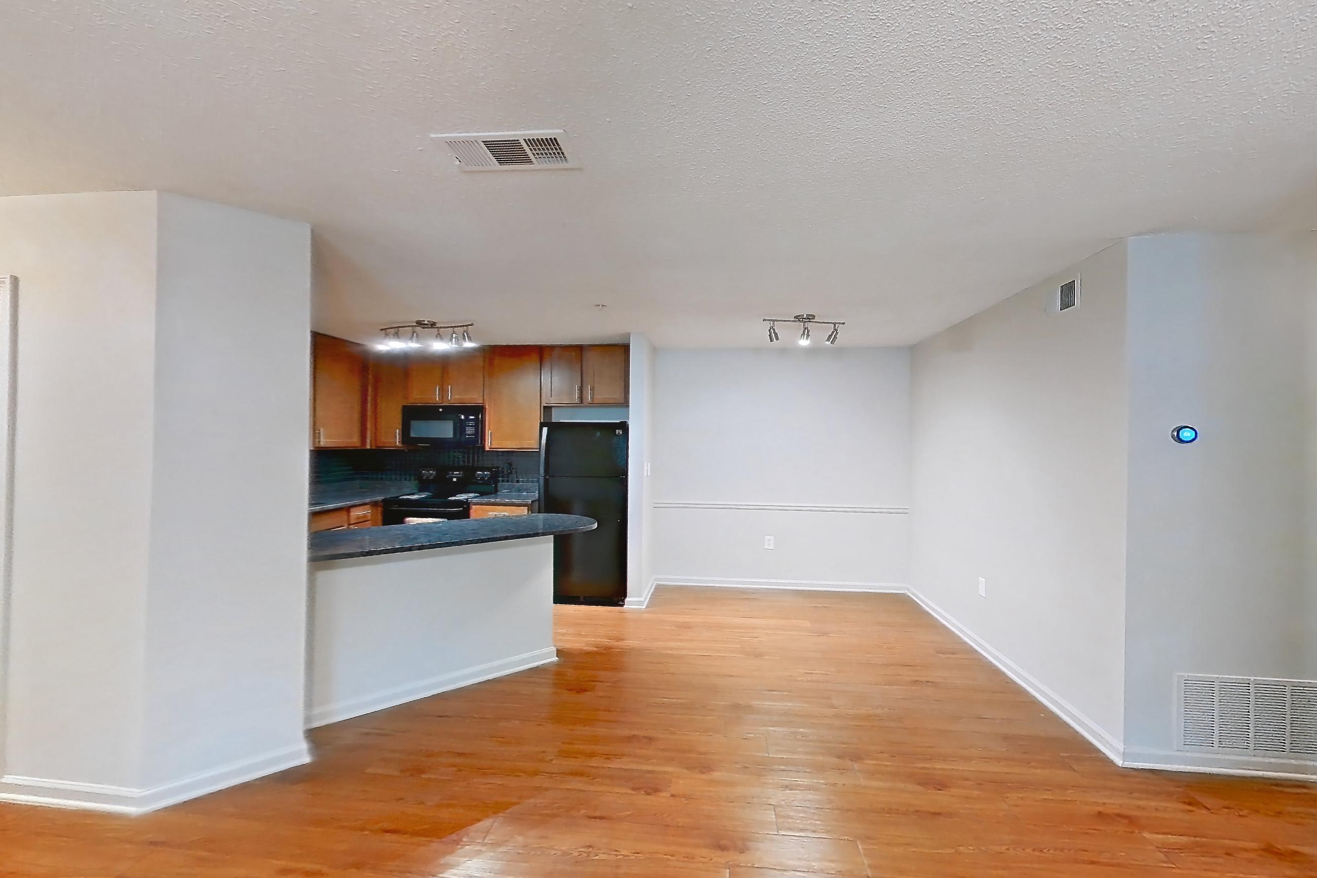 Living room in Apartment 8103 at Cortland 3131, A3R - Oakdale floor plan