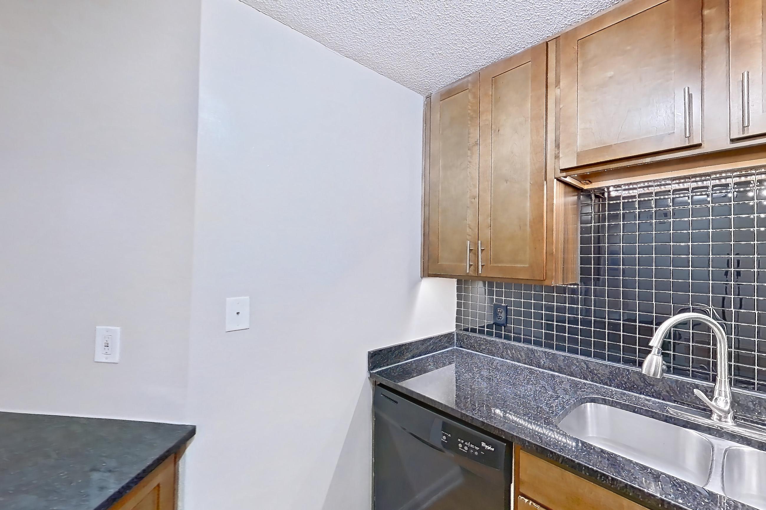 Kitchen in Apartment 9004 at Cortland 3131, A2R - Oxford floor plan