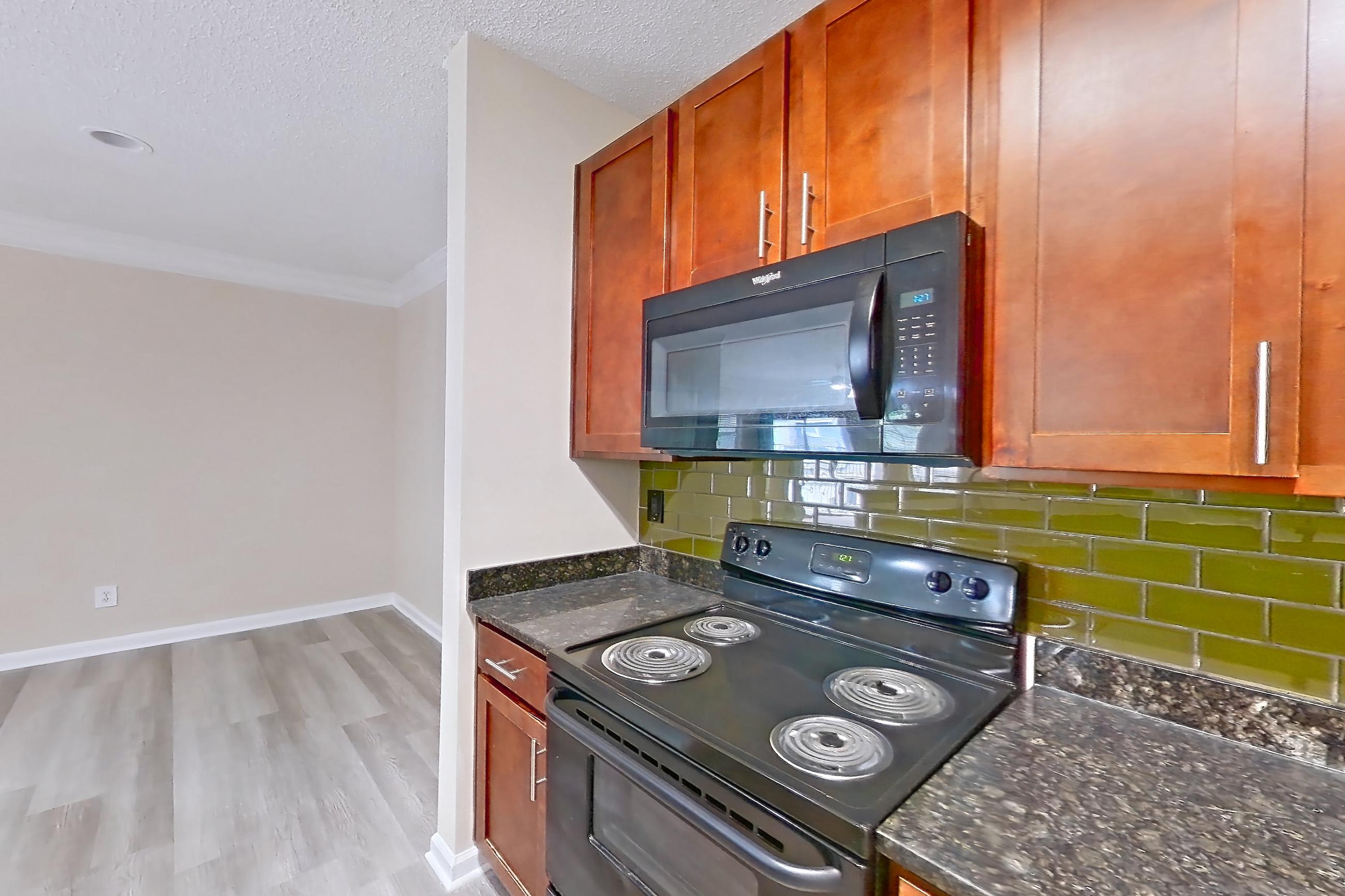 Kitchen in Apartment 0814 at Cortland Duluth, B5 - Symphony W floor plan
