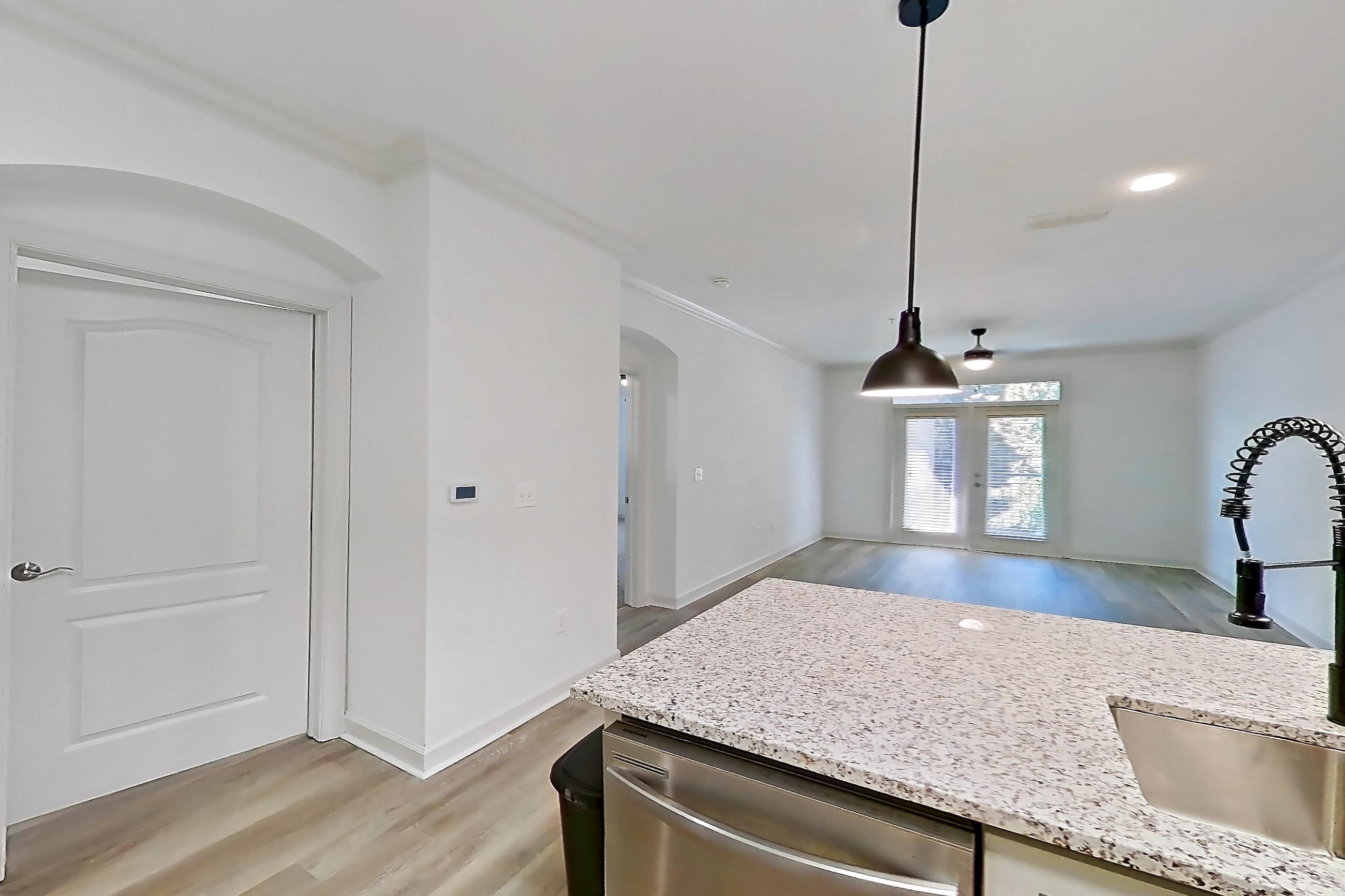 Kitchen in a A16R - Fuschia floor plan apartment, representative of Apartment 3213 at Cortland Oleander