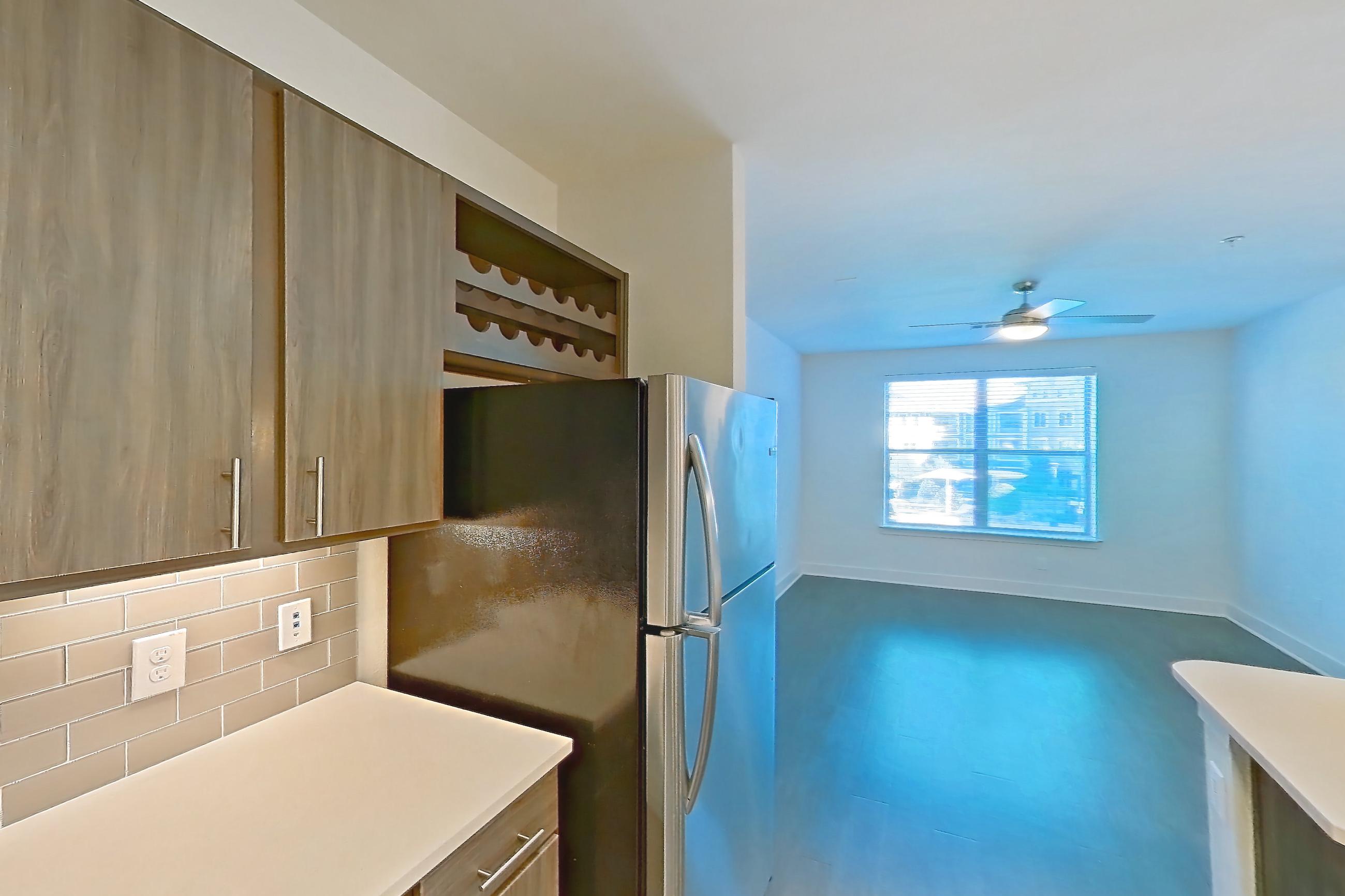 Kitchen in Apartment 01-2130 at Cortland Allen Station, A5 - The Andrews floor plan