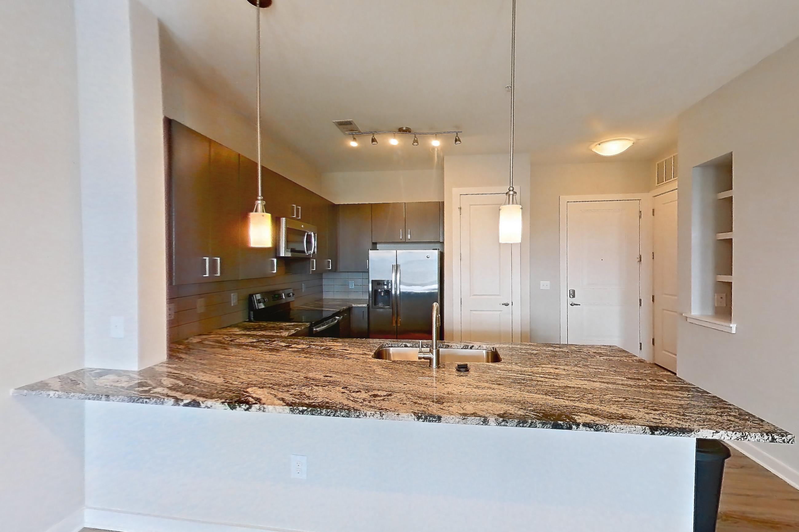 Dining room in a A9 - Chelsea floor plan apartment, representative of Apartment 11103 at Cortland Wren Northlake