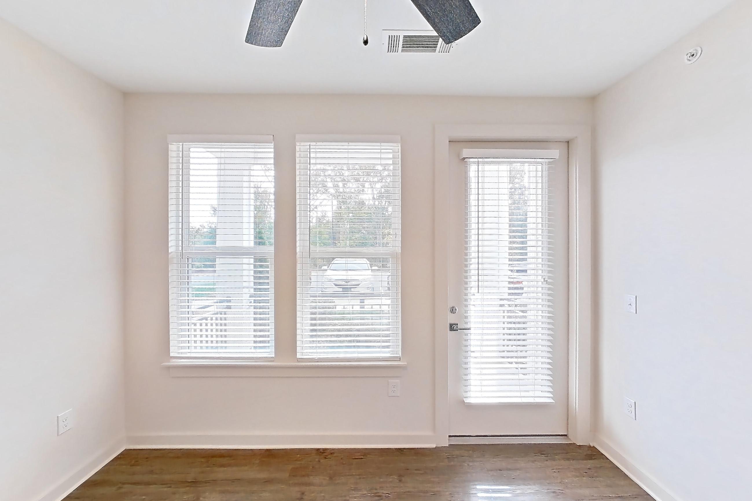 Living room, Apartment 6-107 at Cortland Wren Northlake