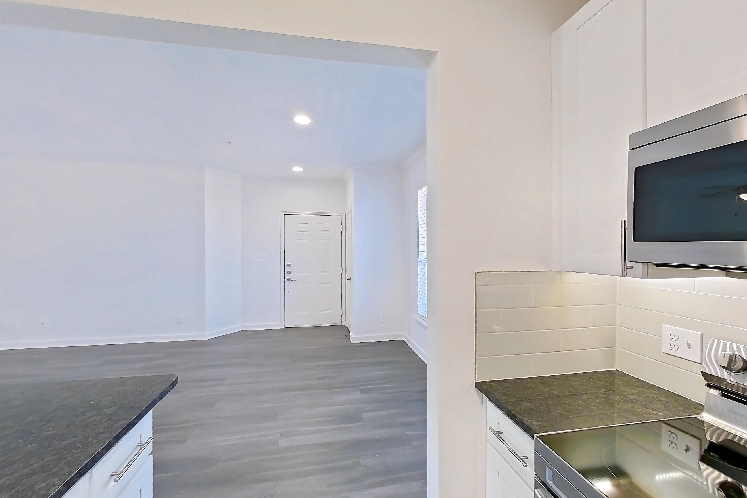 Kitchen in Apartment 02423 at Cortland West Plano, A6R - Anna floor plan