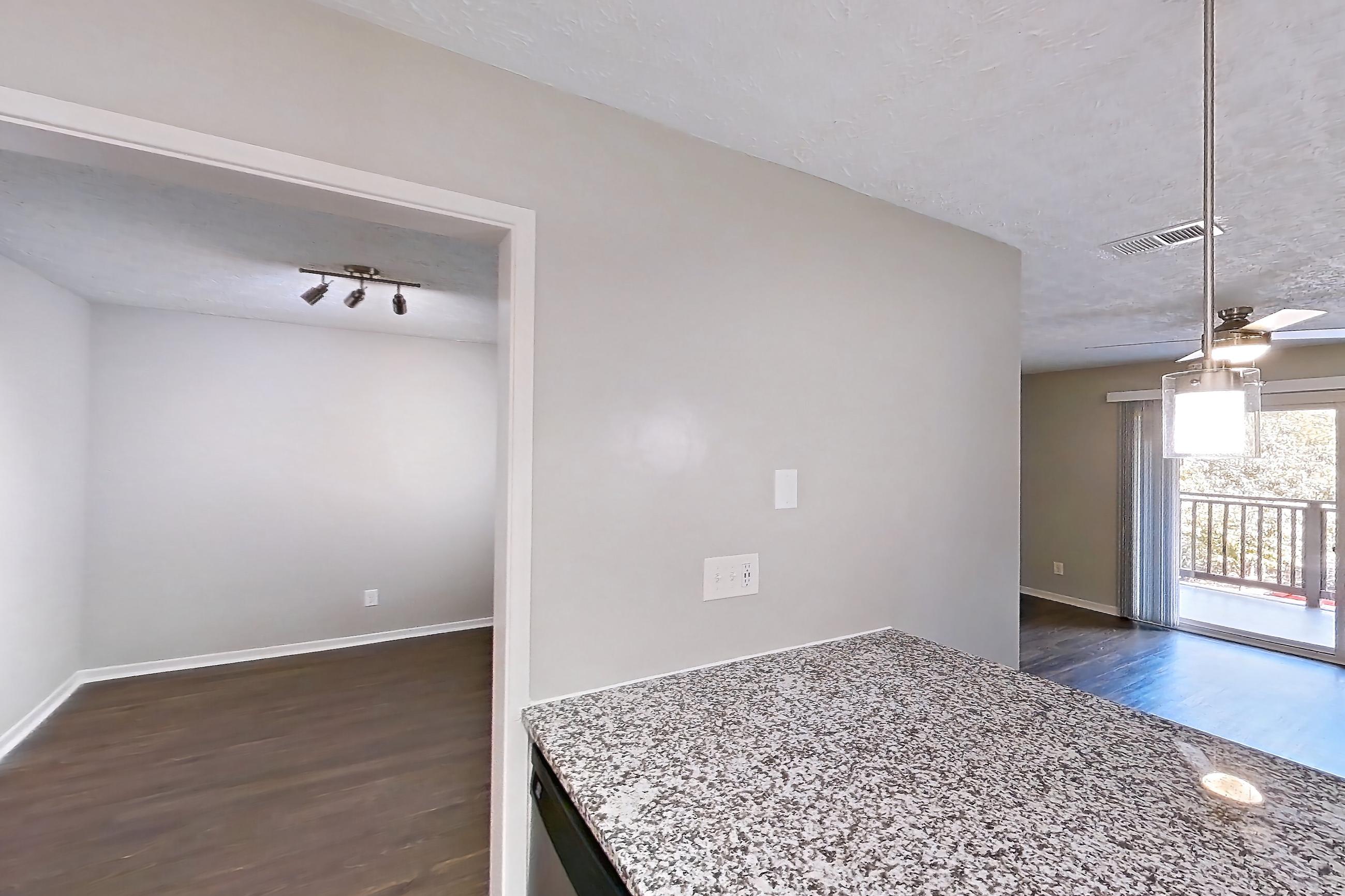 Kitchen in Apartment 2039s at Cortland at the Village, B1aR - The Reece A floor plan