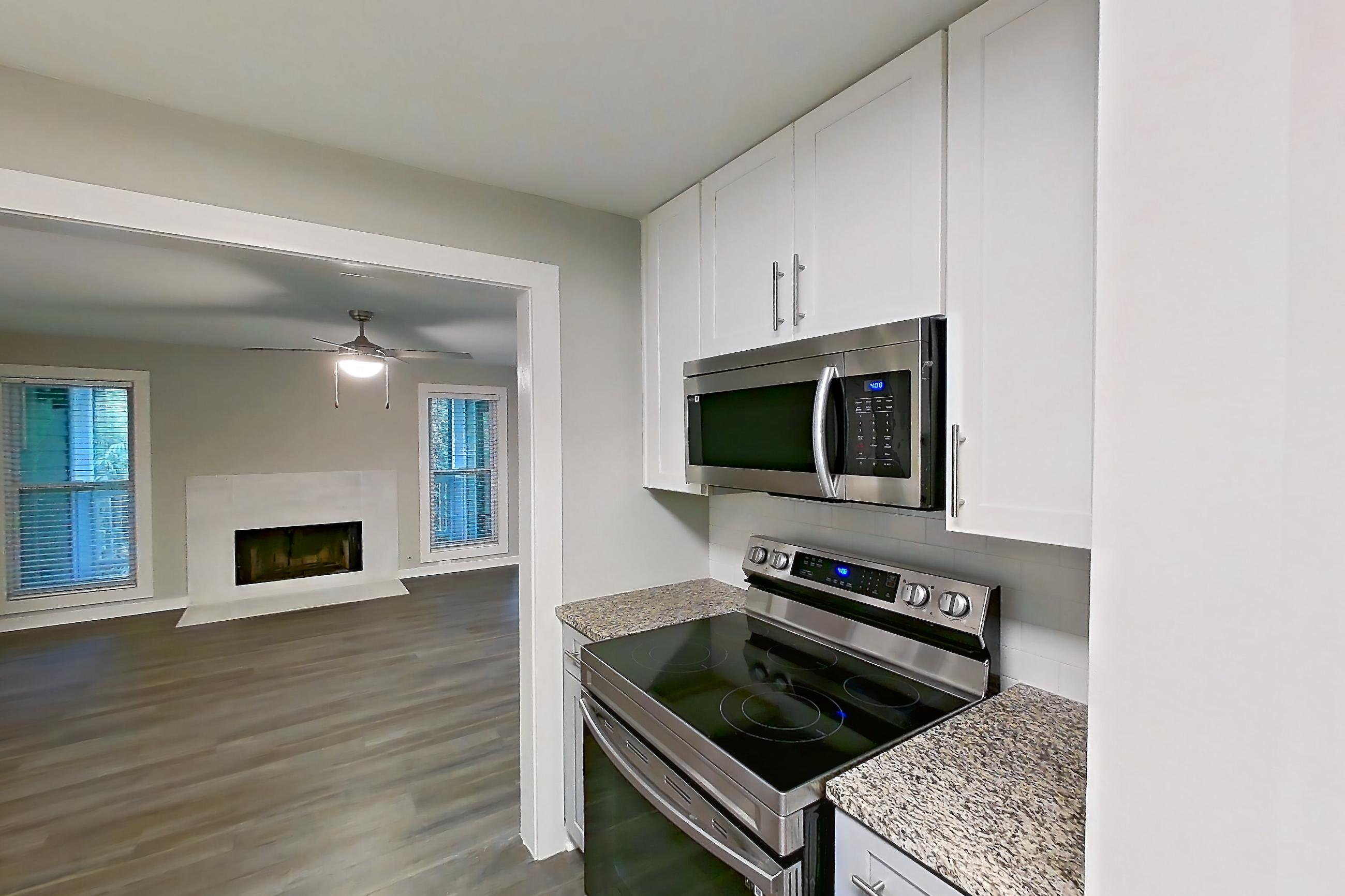 Kitchen in Apartment 2069b at Cortland at the Village, B7RR - The Lara floor plan