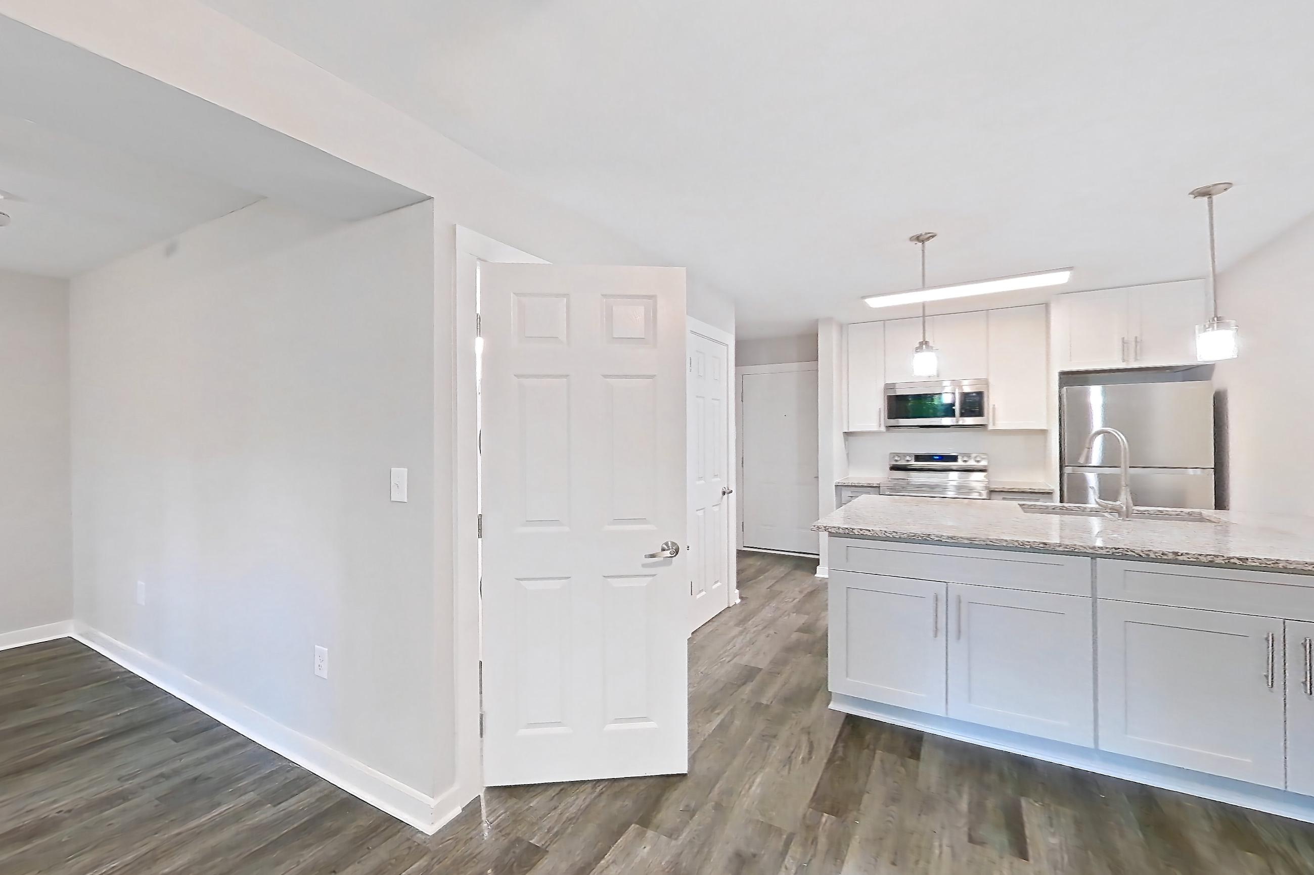 Living room in Apartment 2115f at Cortland at the Village, S1RR - The LaCroix floor plan