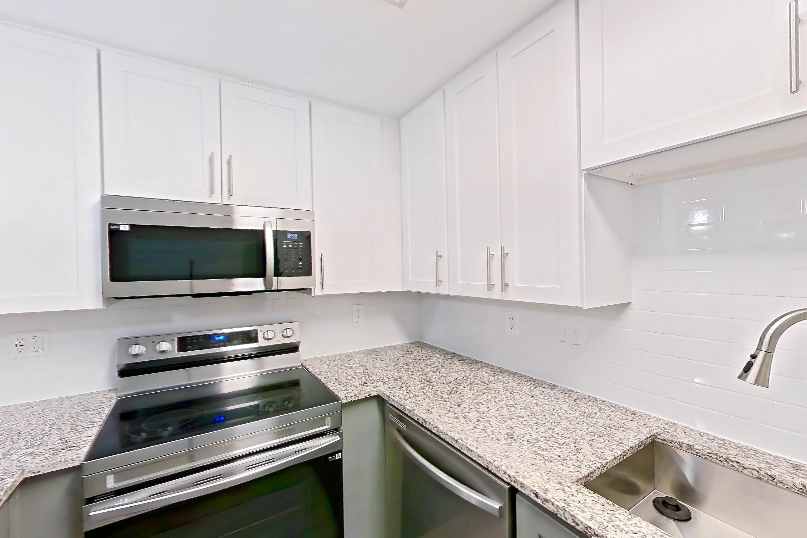 Kitchen in Apartment 2125s at Cortland at the Village, A2RR - The McClay A floor plan