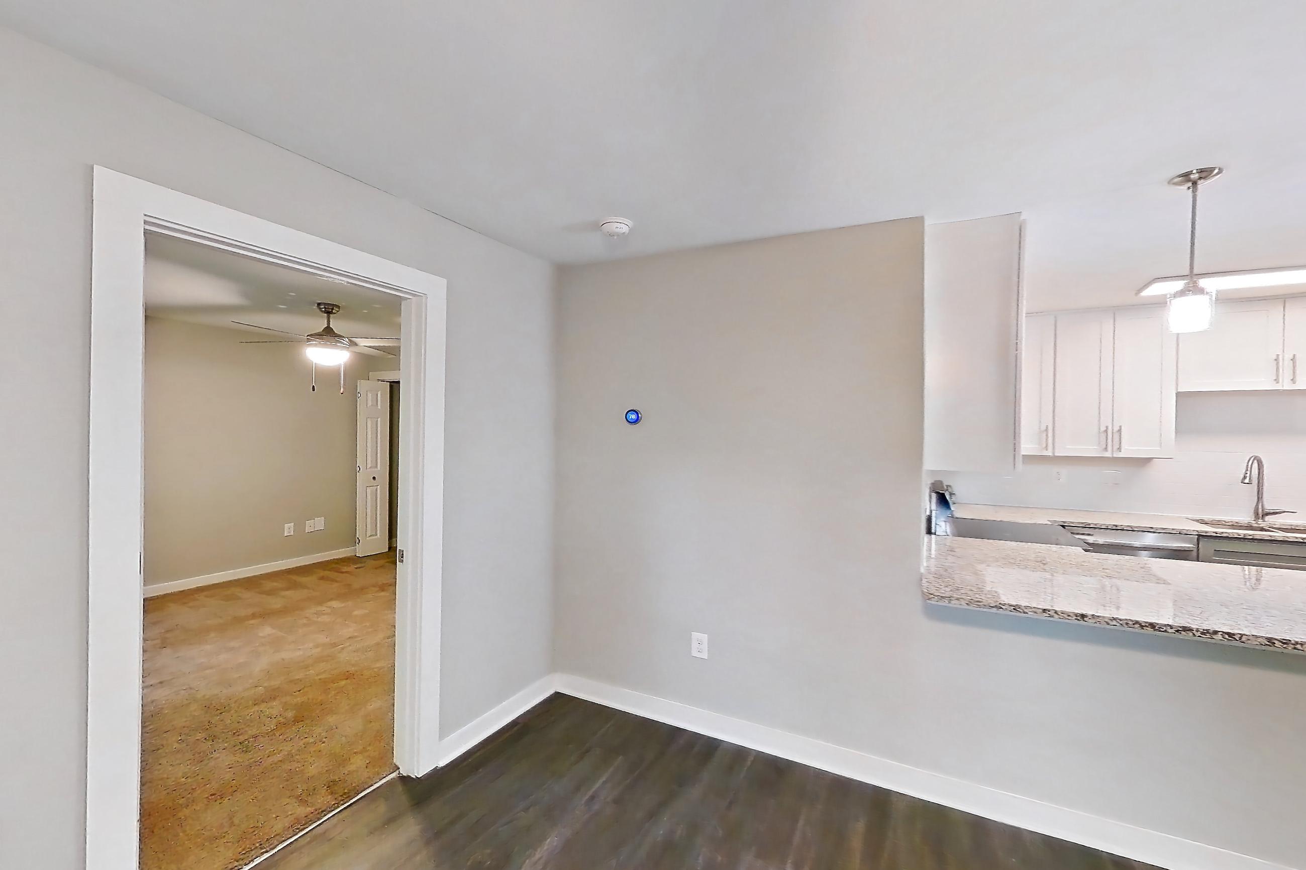 Living room in Apartment 2125s at Cortland at the Village, A2RR - The McClay A floor plan