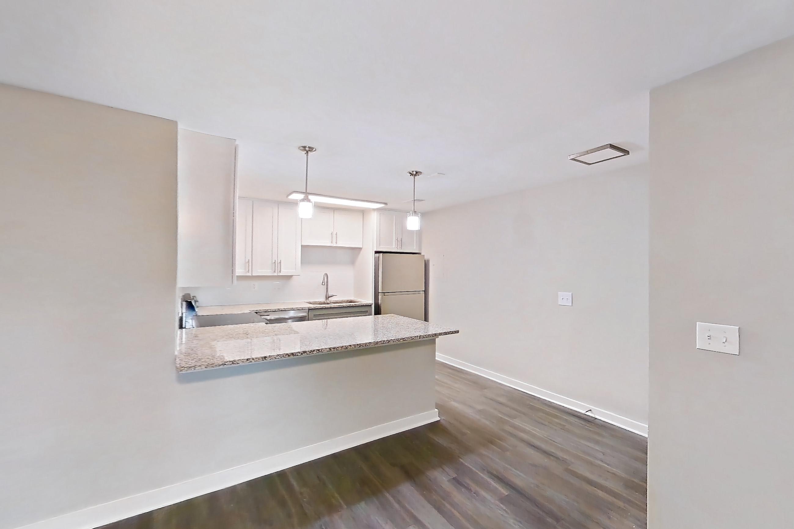 Living room in Apartment 2125s at Cortland at the Village, A2RR - The McClay A floor plan