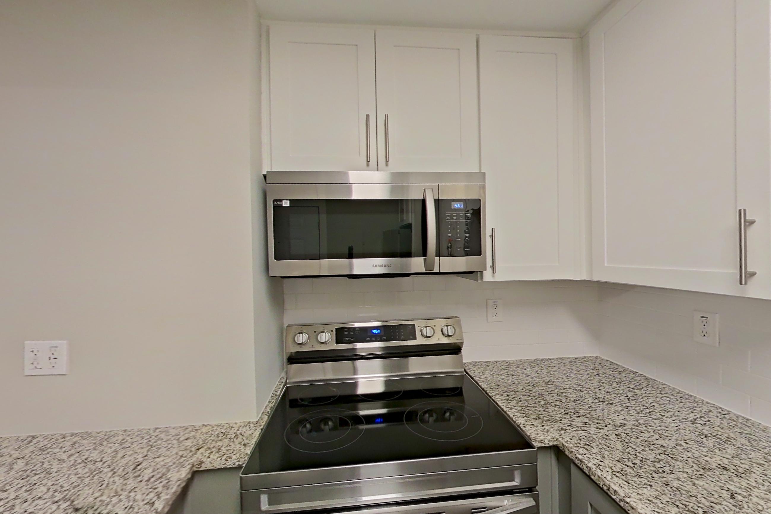 Kitchen in Apartment 2137i at Cortland at the Village, A3RR - The Adair floor plan