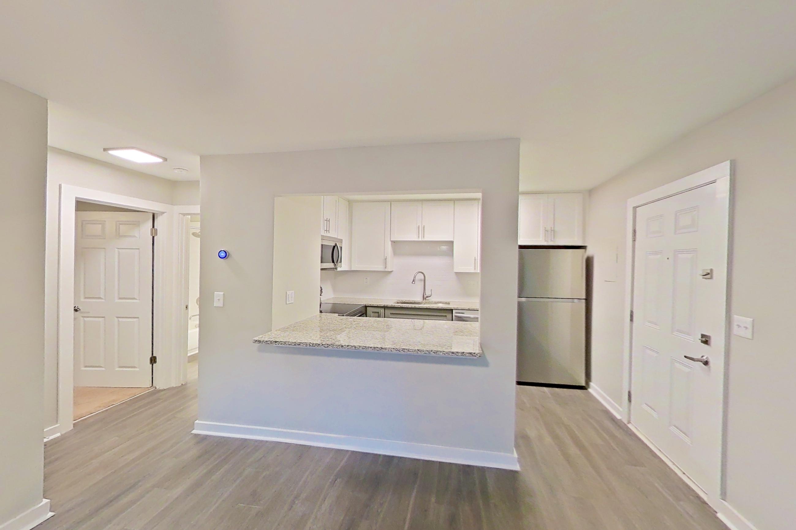 Living room in Apartment 2137i at Cortland at the Village, A3RR - The Adair floor plan