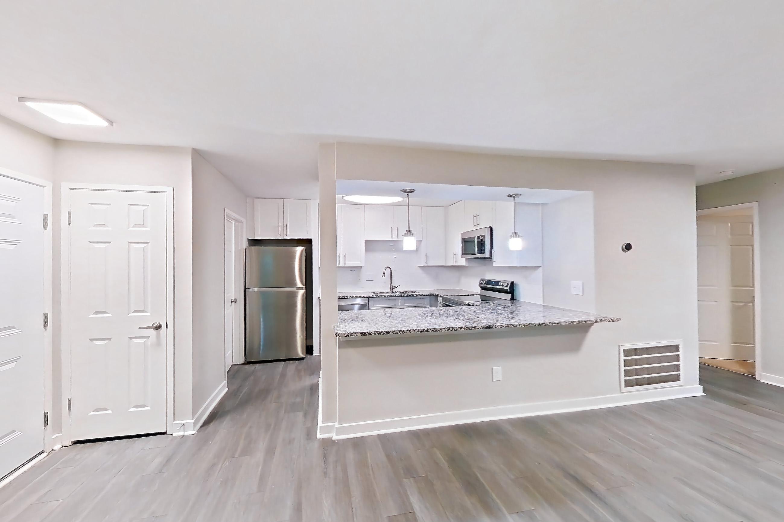 Living room in Apartment 2139b at Cortland at the Village, A5RR - The Griffin floor plan