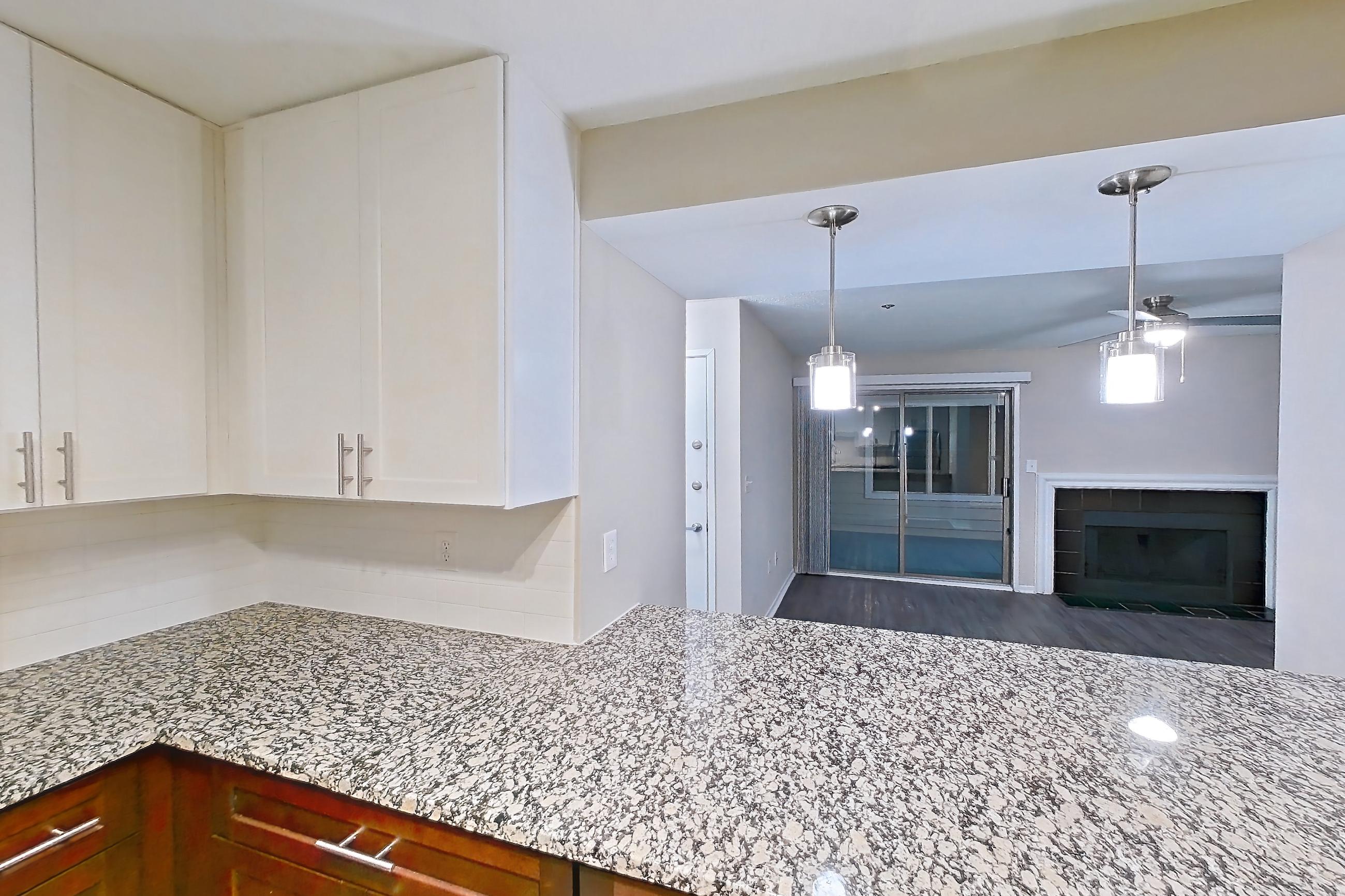 Kitchen in Apartment 2161g at Cortland at the Village, B4aR - The Sturman A floor plan