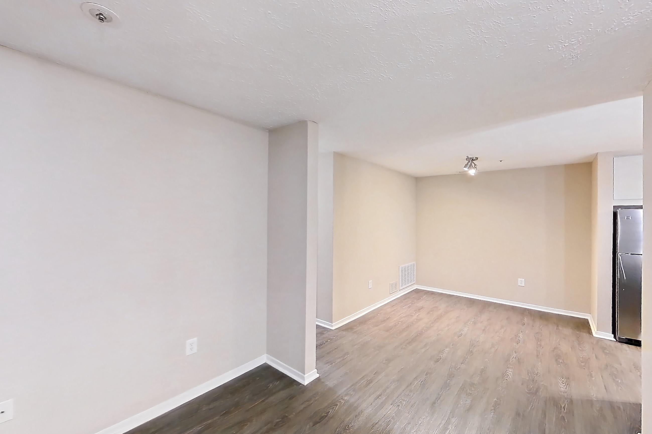 Living room in Apartment 2161g at Cortland at the Village, B4aR - The Sturman A floor plan