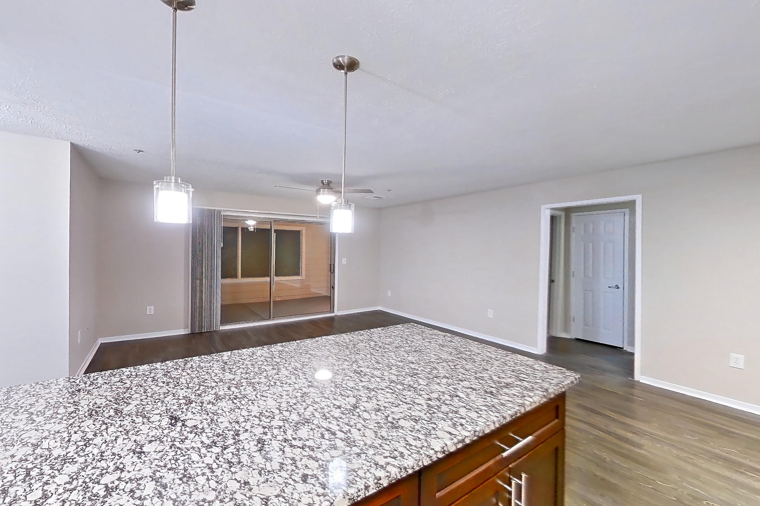 Kitchen in Apartment 2169g at Cortland at the Village, B2aR - The Johnson A floor plan