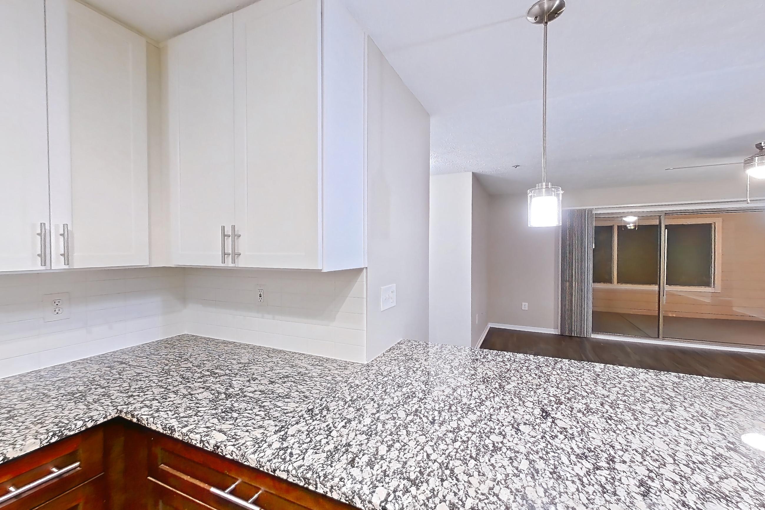 Kitchen in Apartment 2169g at Cortland at the Village, B2aR - The Johnson A floor plan