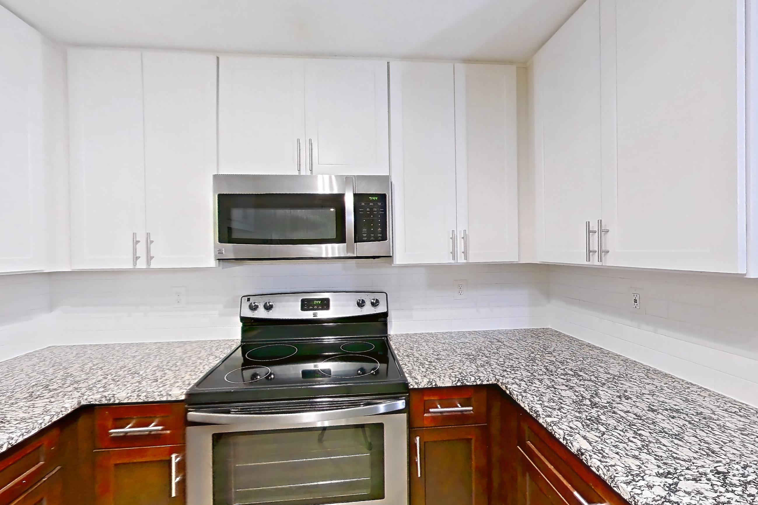Kitchen in Apartment 2169g at Cortland at the Village, B2aR - The Johnson A floor plan